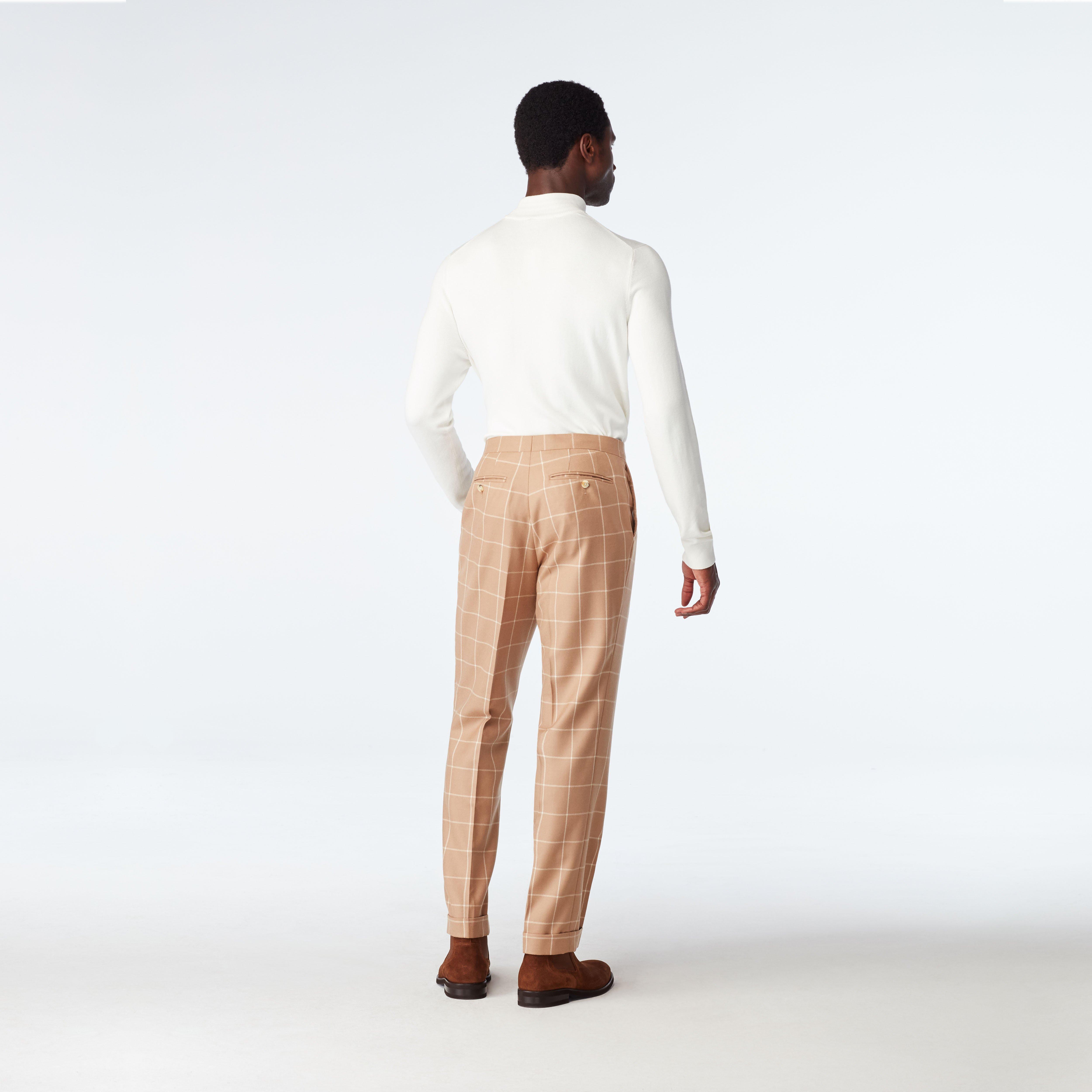 Product thumbnail 2 Camel pants - Durham Checked Design from Seasonal Indochino Collection