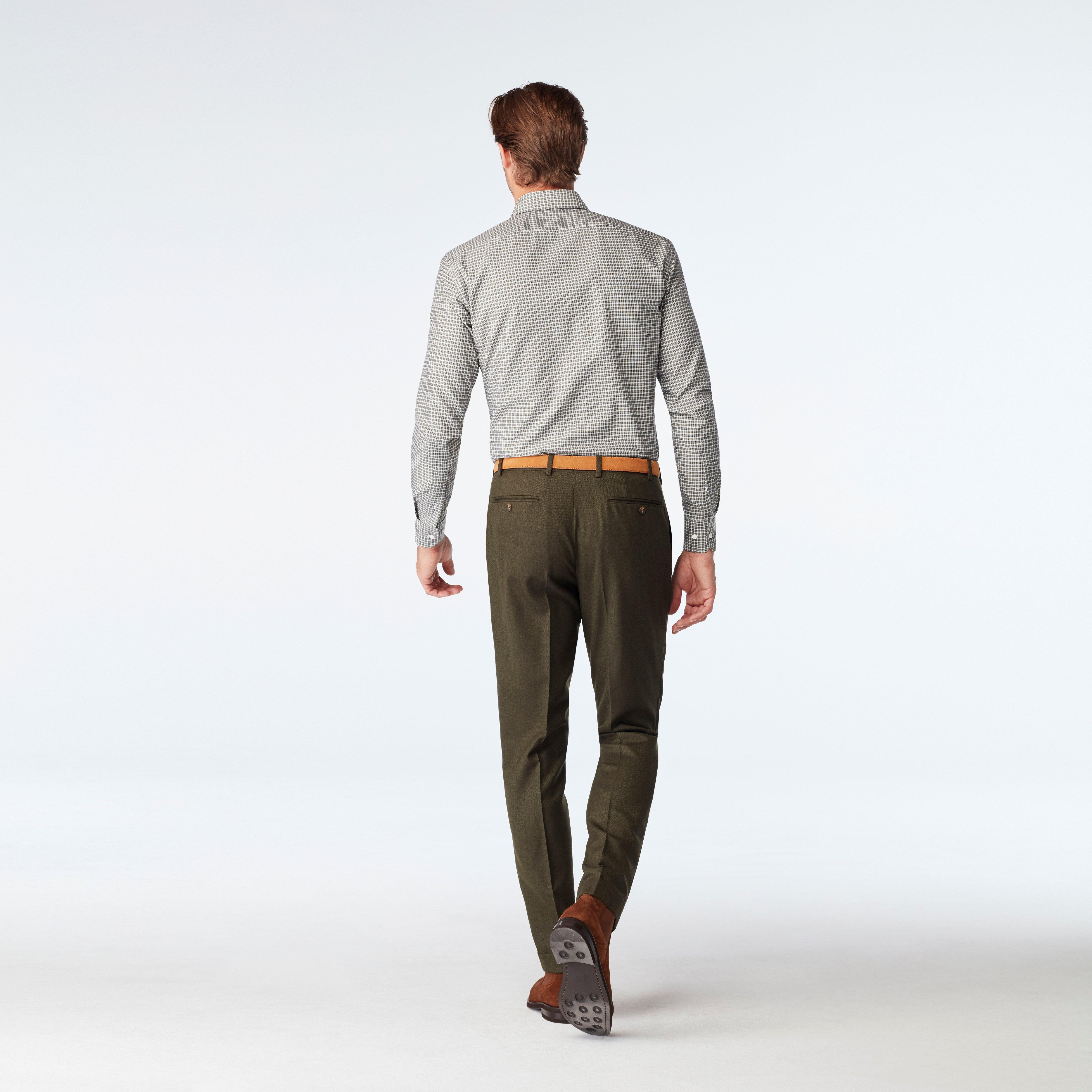 Product thumbnail 4 Olive suit - Prescot Herringbone Design from Seasonal Indochino Collection