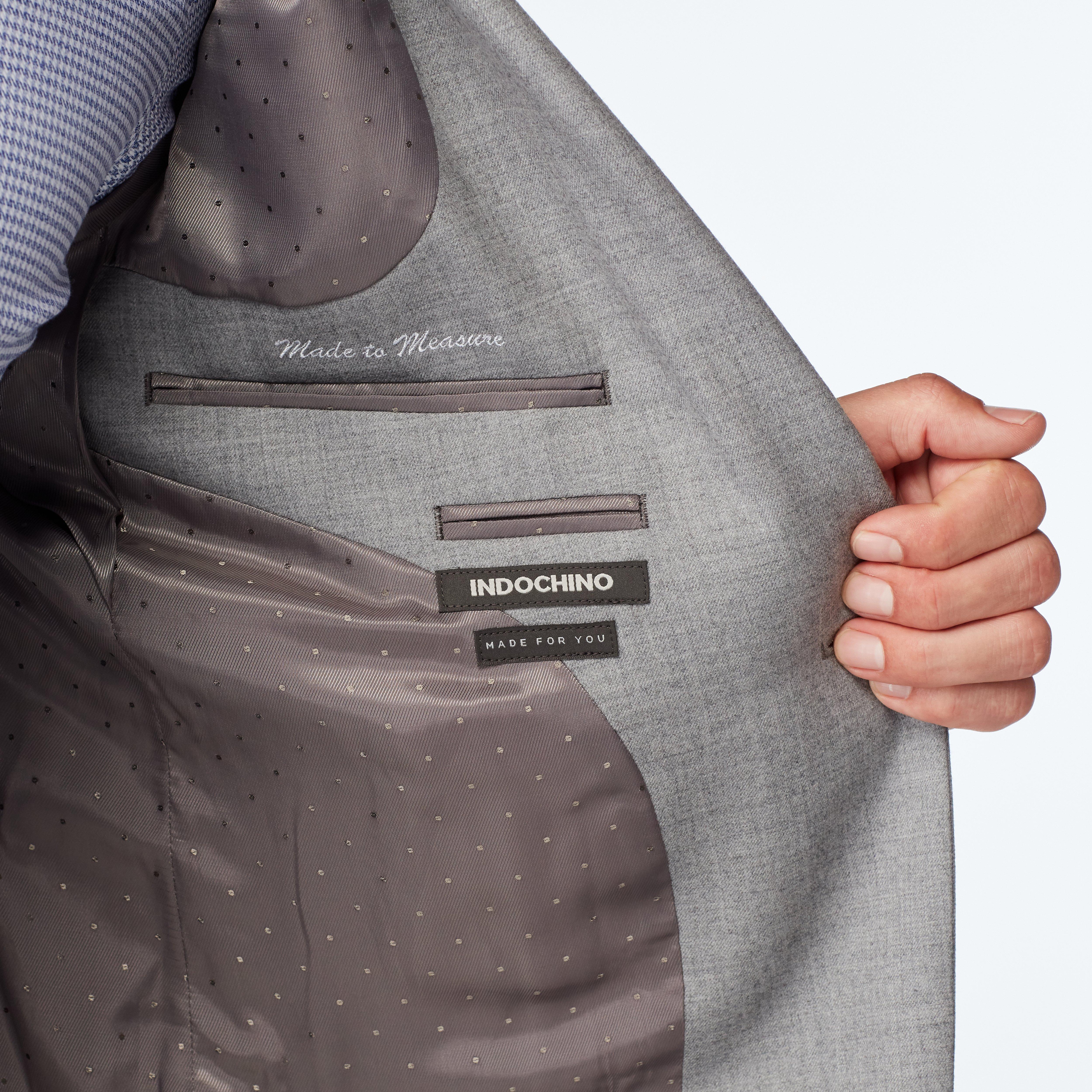 Product thumbnail 5 Gray suit - Hayward Solid Design from Luxury Spring / Summer Indochino Collection