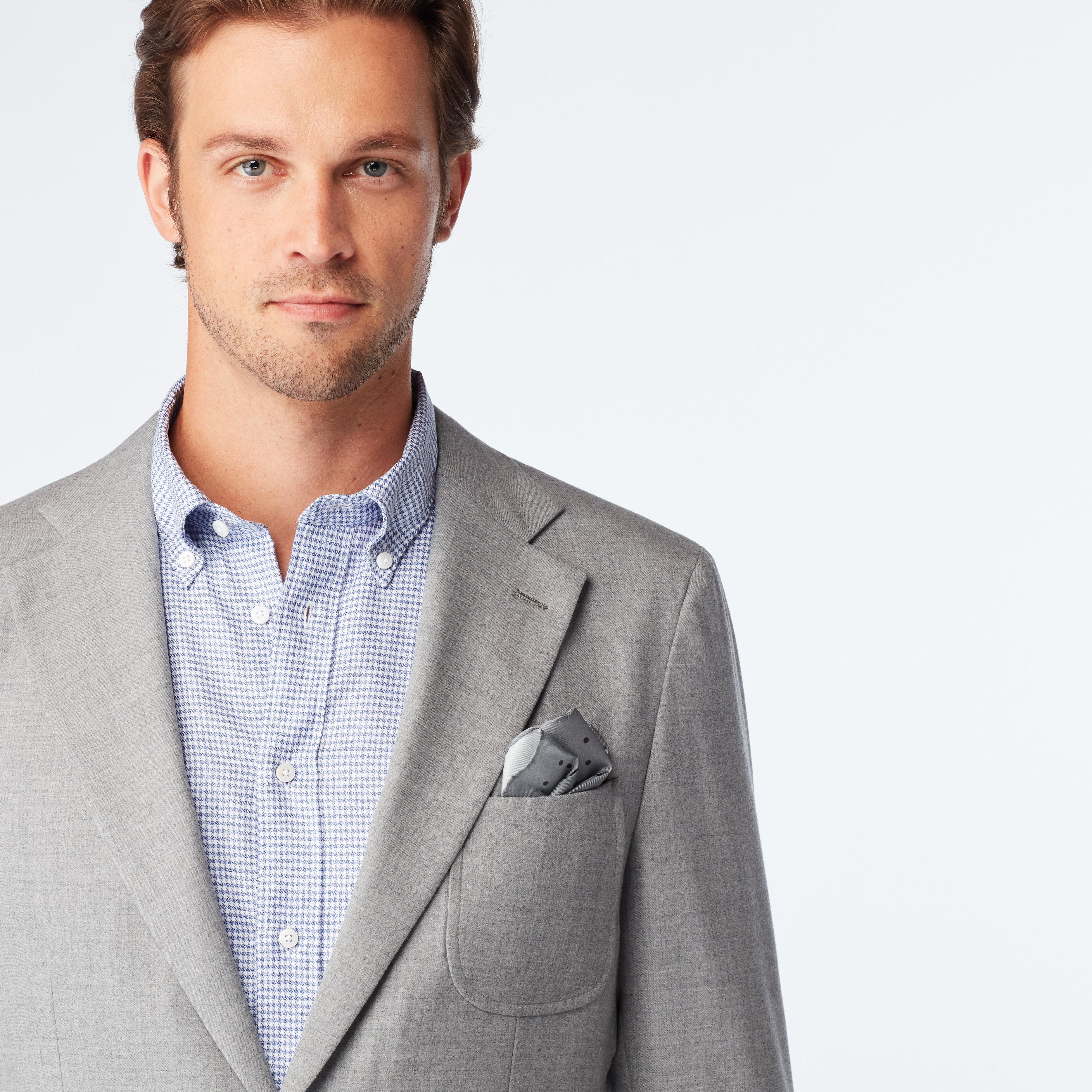 Product thumbnail 6 Gray suit - Hayward Solid Design from Luxury Spring / Summer Indochino Collection