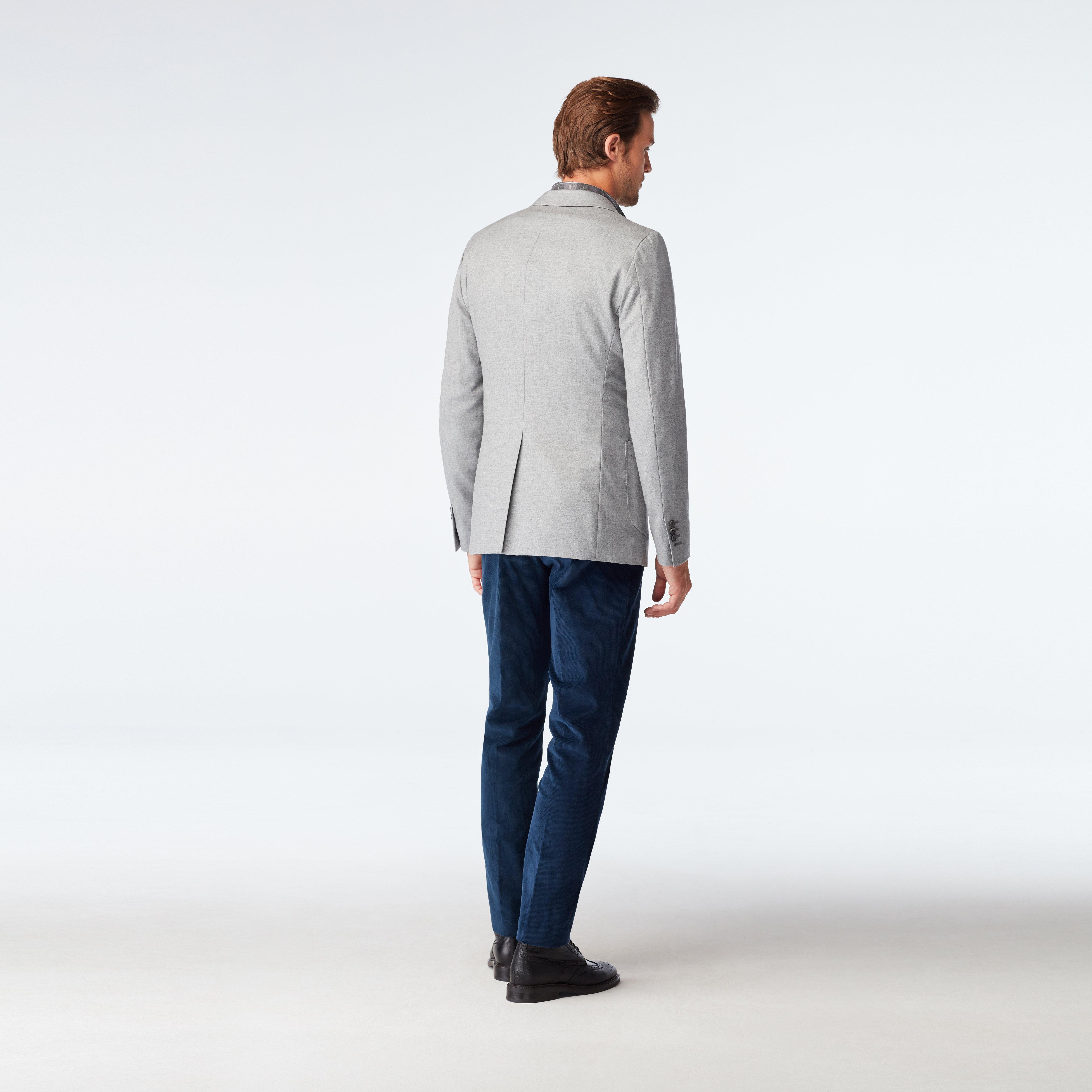 Product thumbnail 2 Gray blazer - Hayward Solid Design from Luxury Indochino Collection