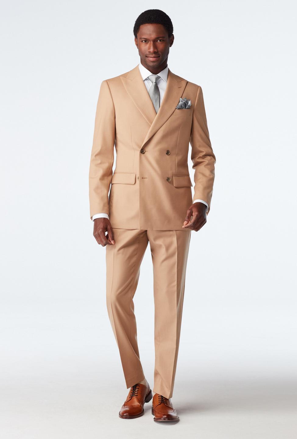 Hayward Flannel Camel Suit