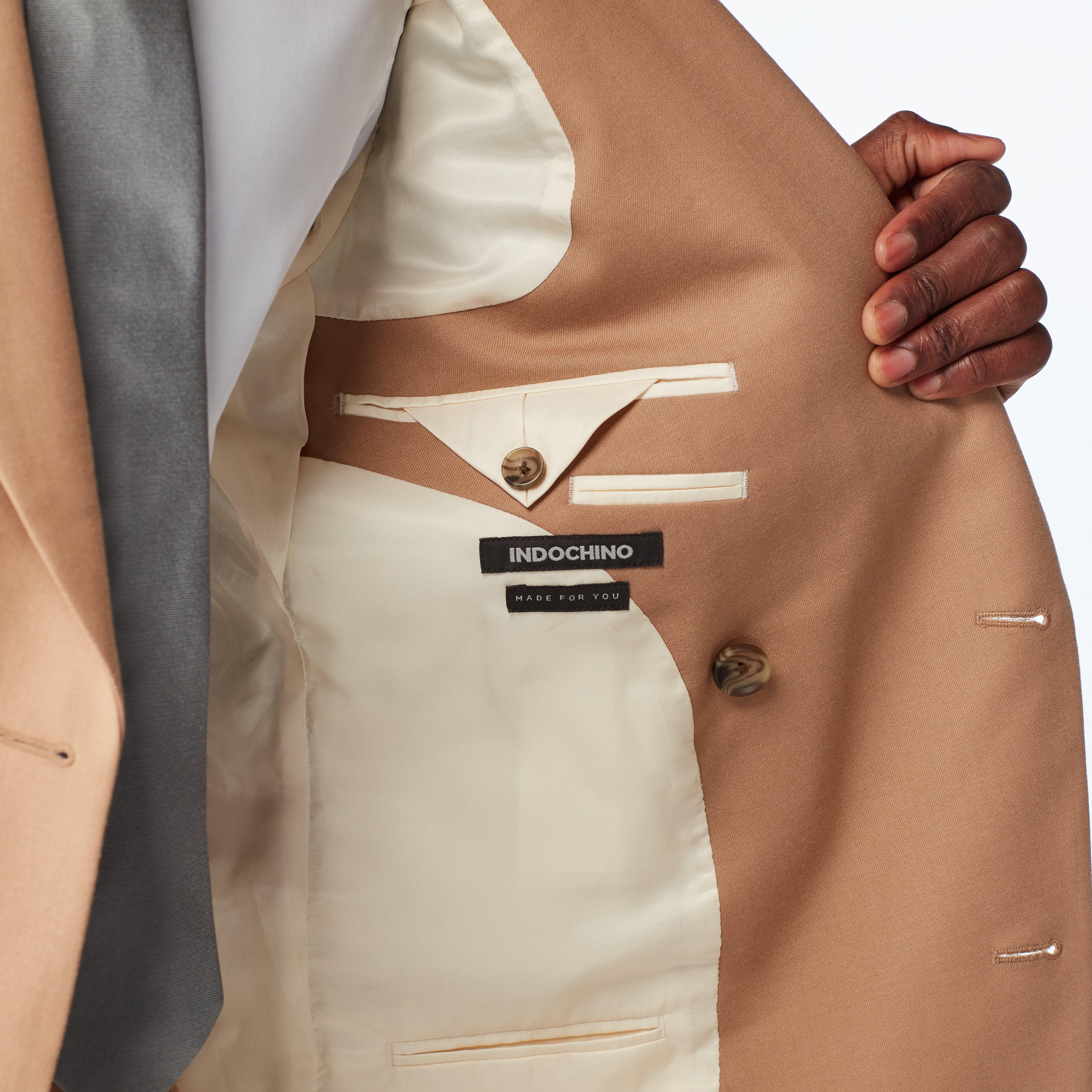 Product thumbnail 3 Camel blazer - Hayward Solid Design from Luxury Indochino Collection