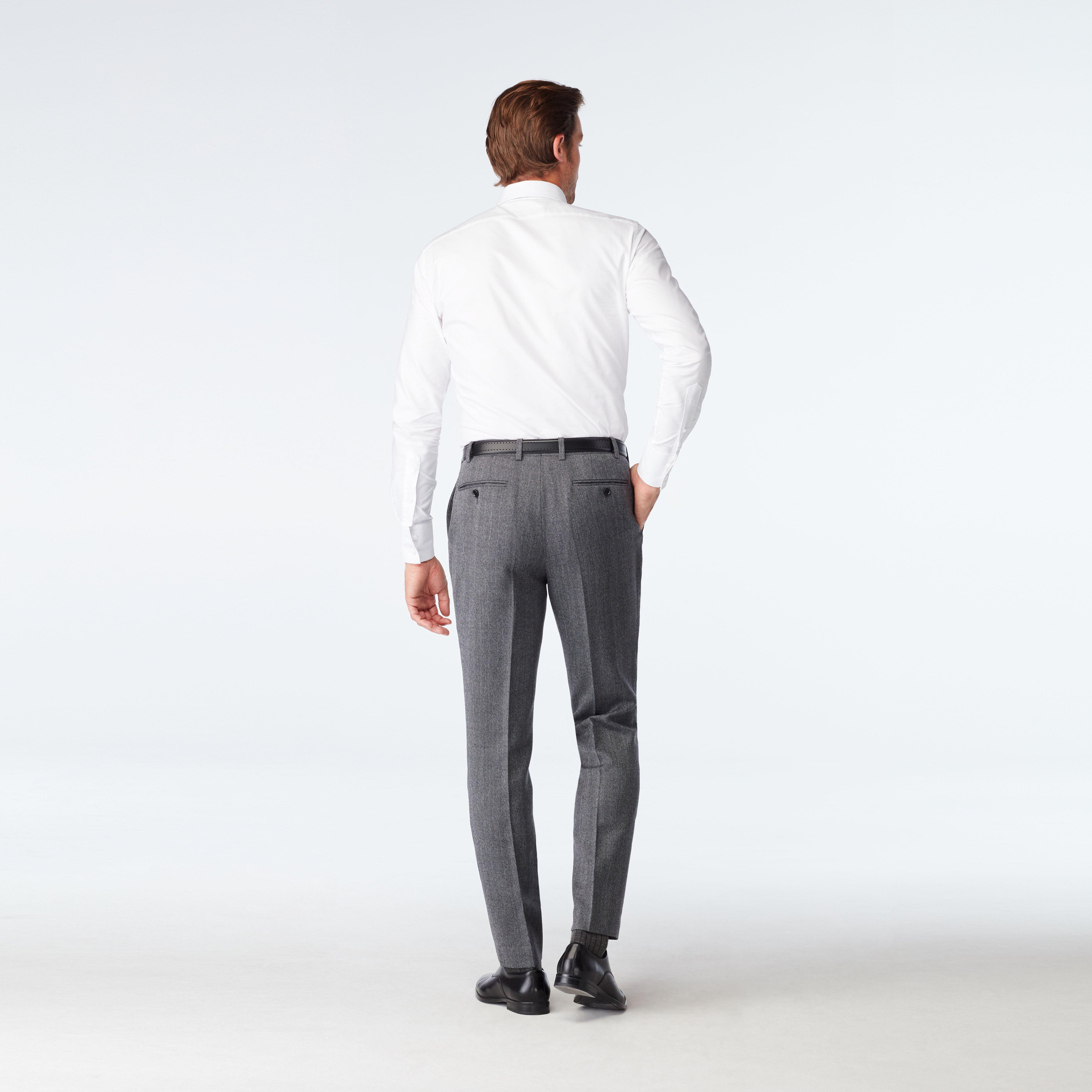 Product thumbnail 2 Gray pants - Farhill Herringbone Design from Seasonal Indochino Collection