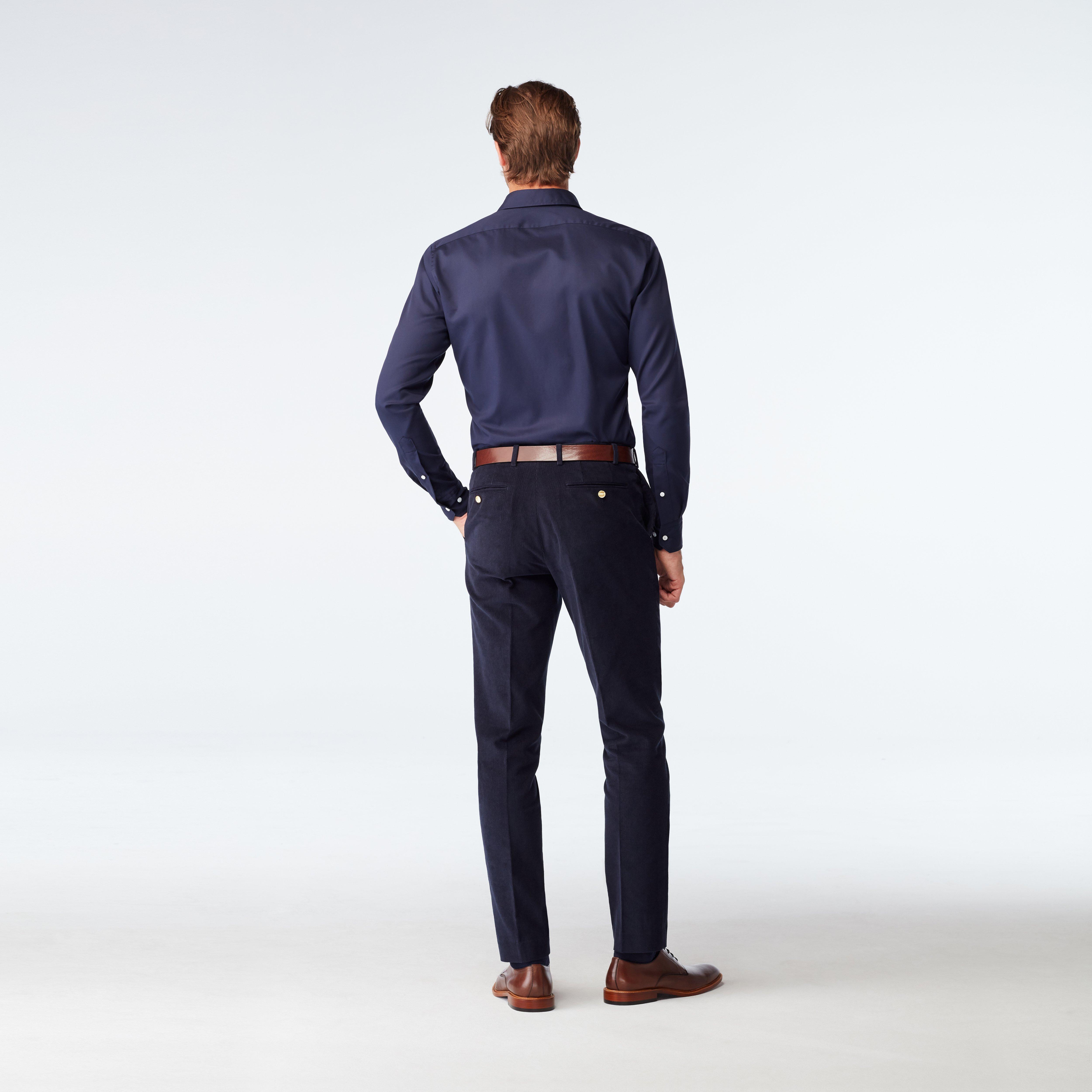 Product thumbnail 4 Blue suit - Flaxton Solid Design from Seasonal Indochino Collection