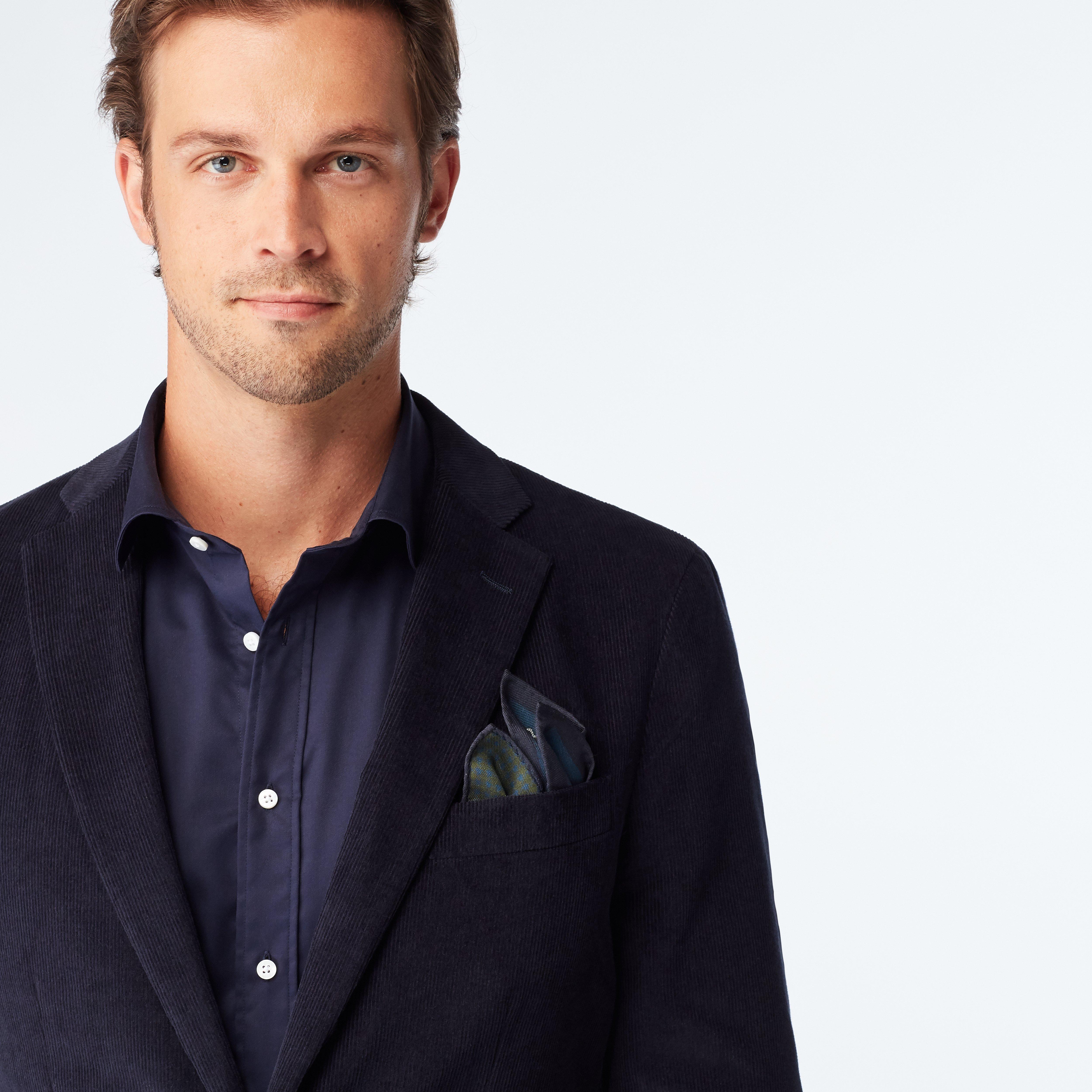 Product thumbnail 6 Blue suit - Flaxton Solid Design from Seasonal Indochino Collection
