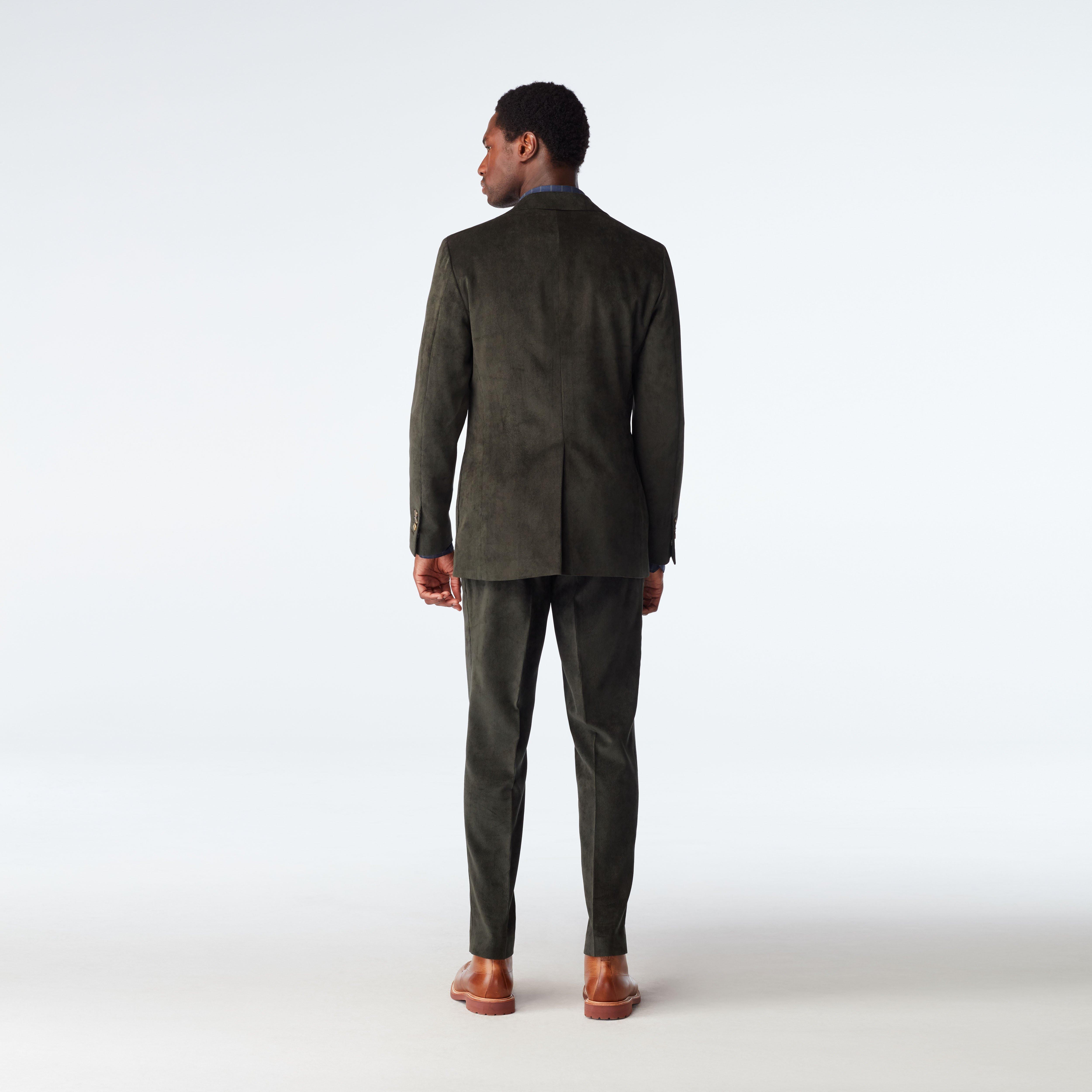 Product thumbnail 2 Olive suit - Flaxton Solid Design from Seasonal Indochino Collection