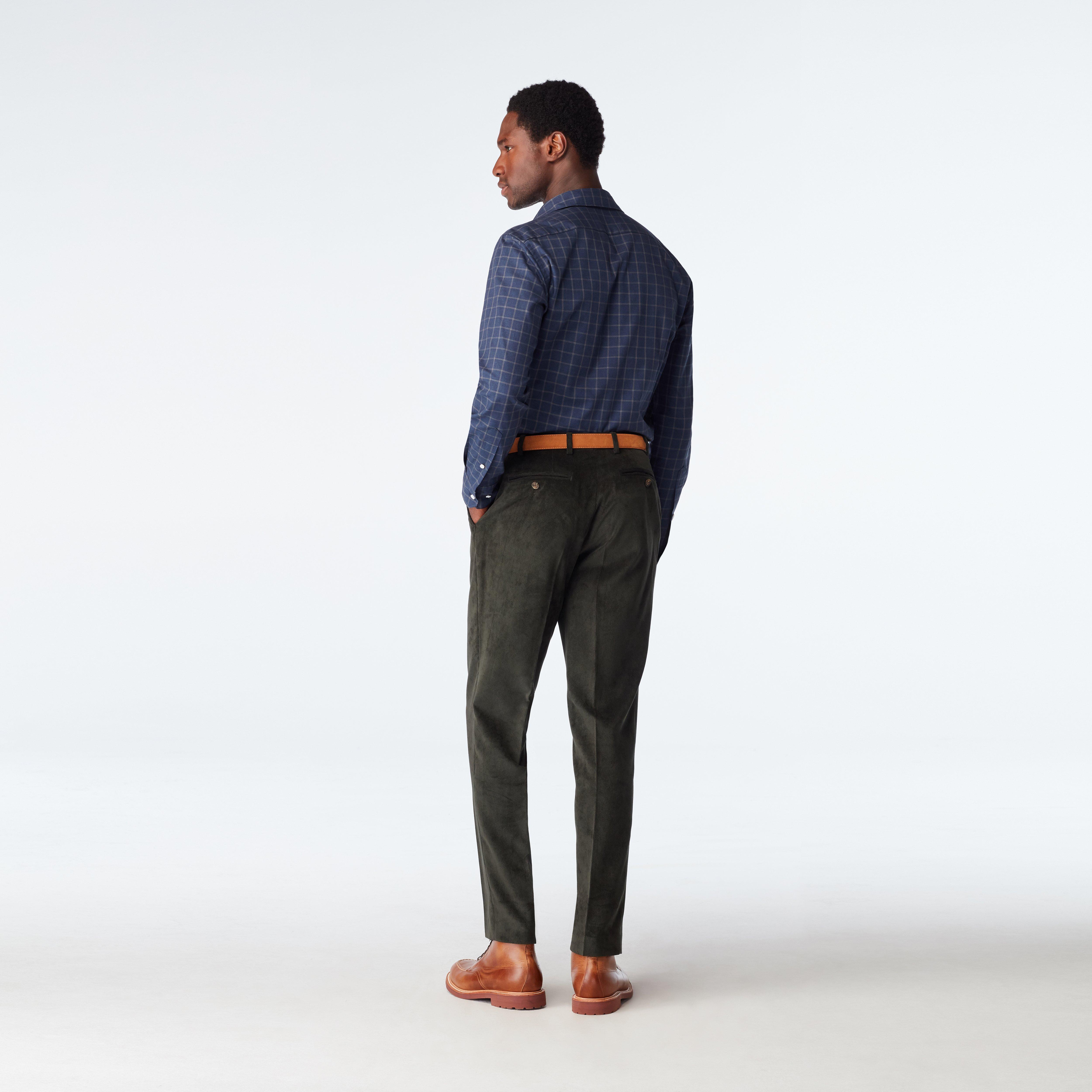 Product thumbnail 4 Olive suit - Flaxton Solid Design from Seasonal Indochino Collection