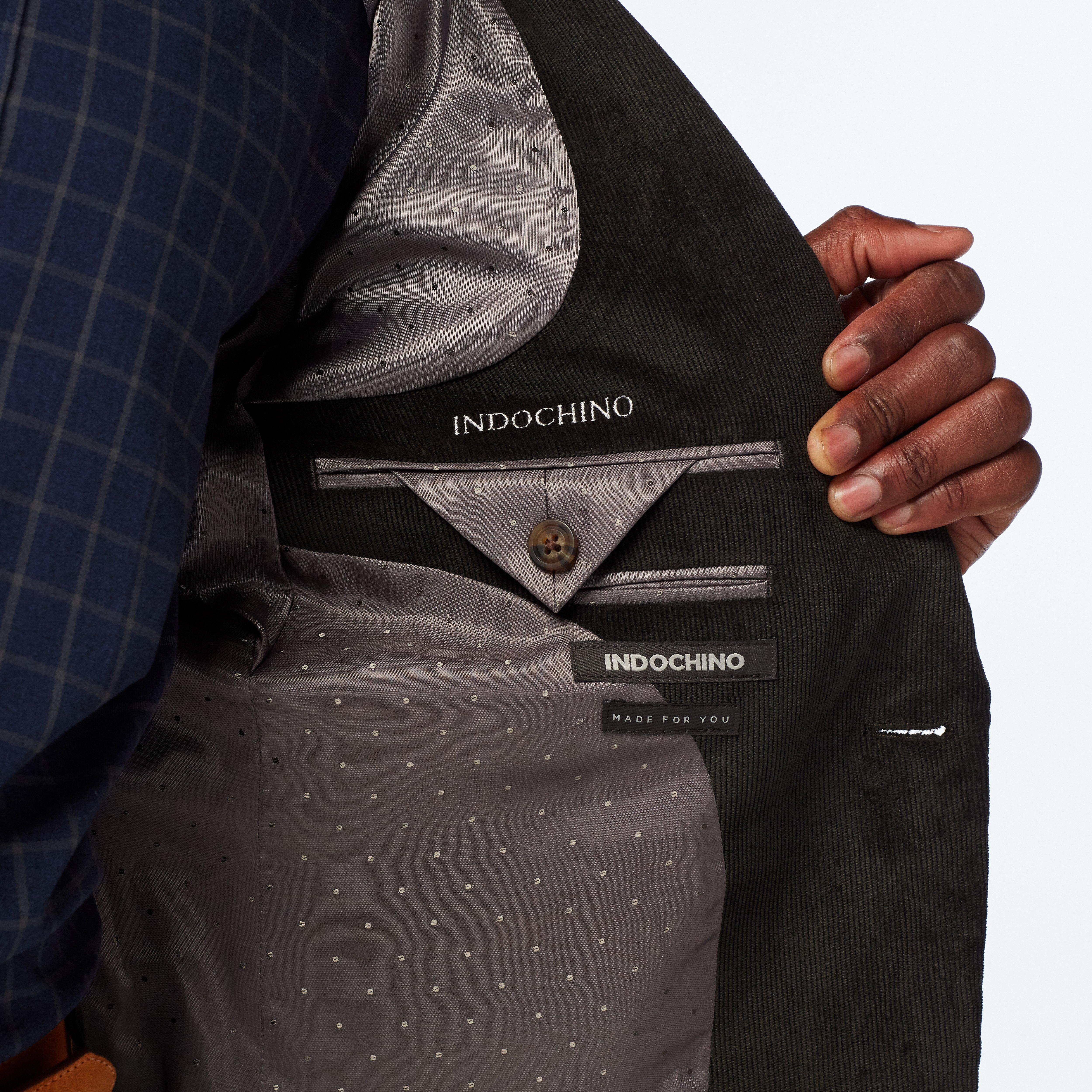 Product thumbnail 5 Olive suit - Flaxton Solid Design from Seasonal Indochino Collection