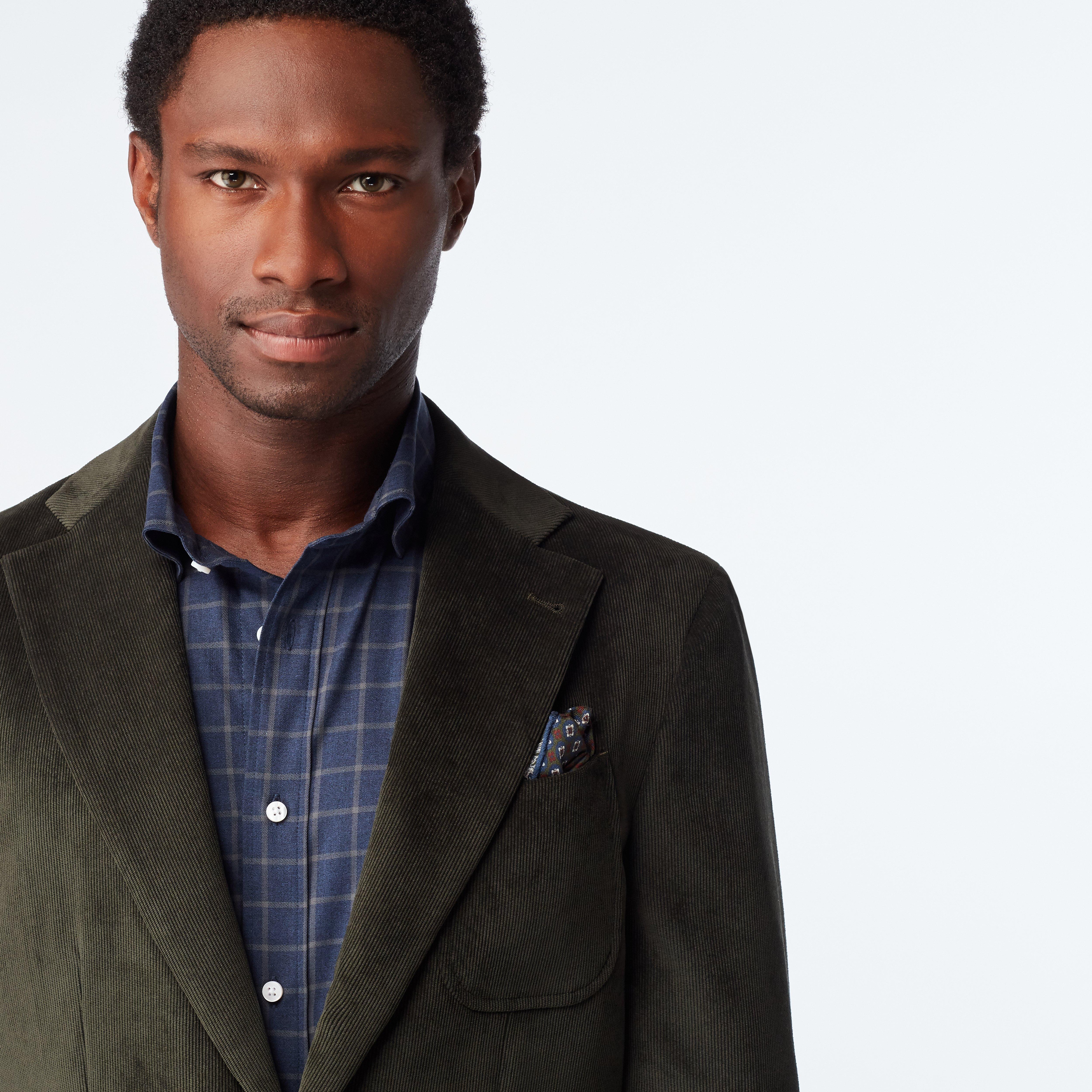 Product thumbnail 6 Olive suit - Flaxton Solid Design from Seasonal Indochino Collection