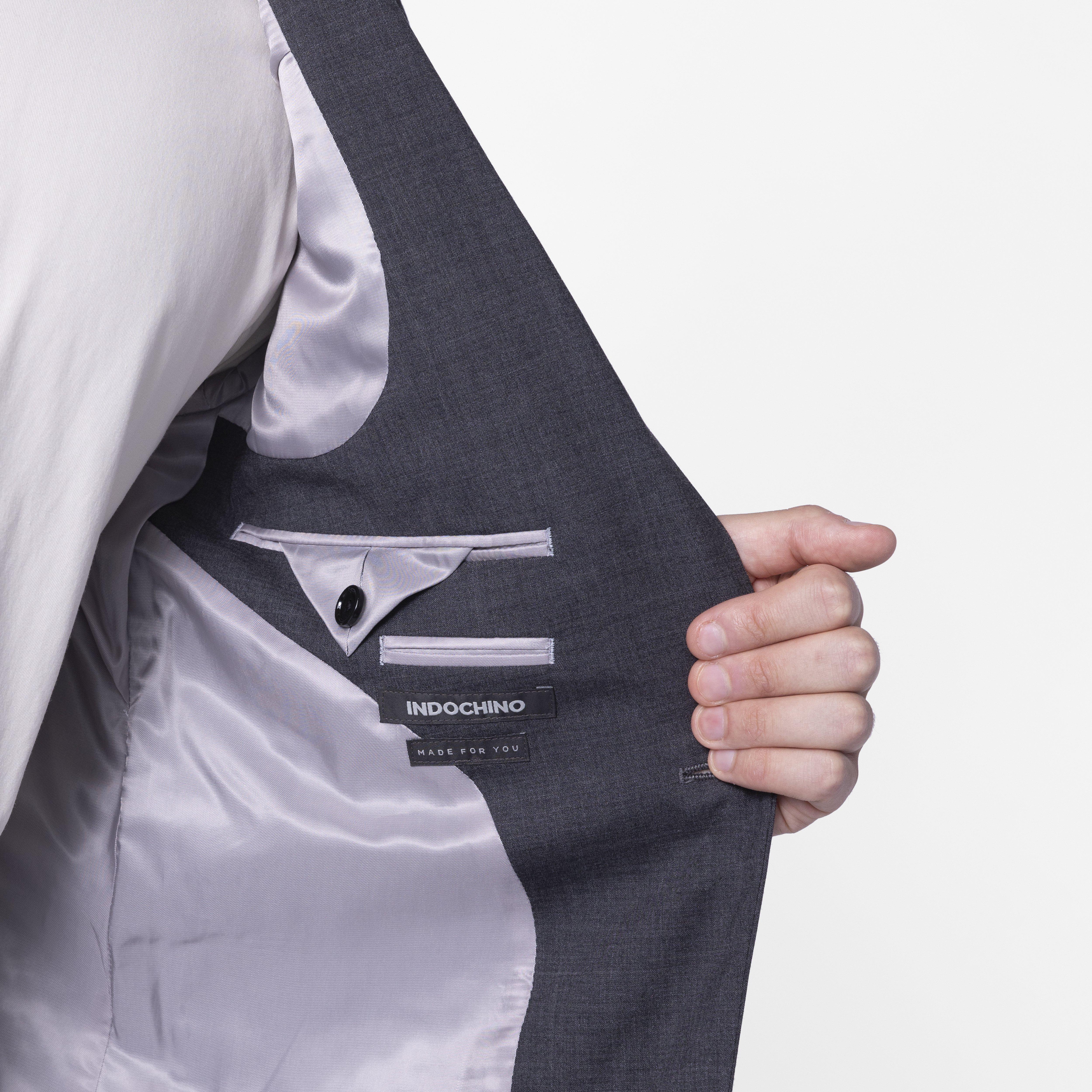 Product thumbnail 5 Gray suit - Howell Solid Design from Luxury Spring / Summer Indochino Collection