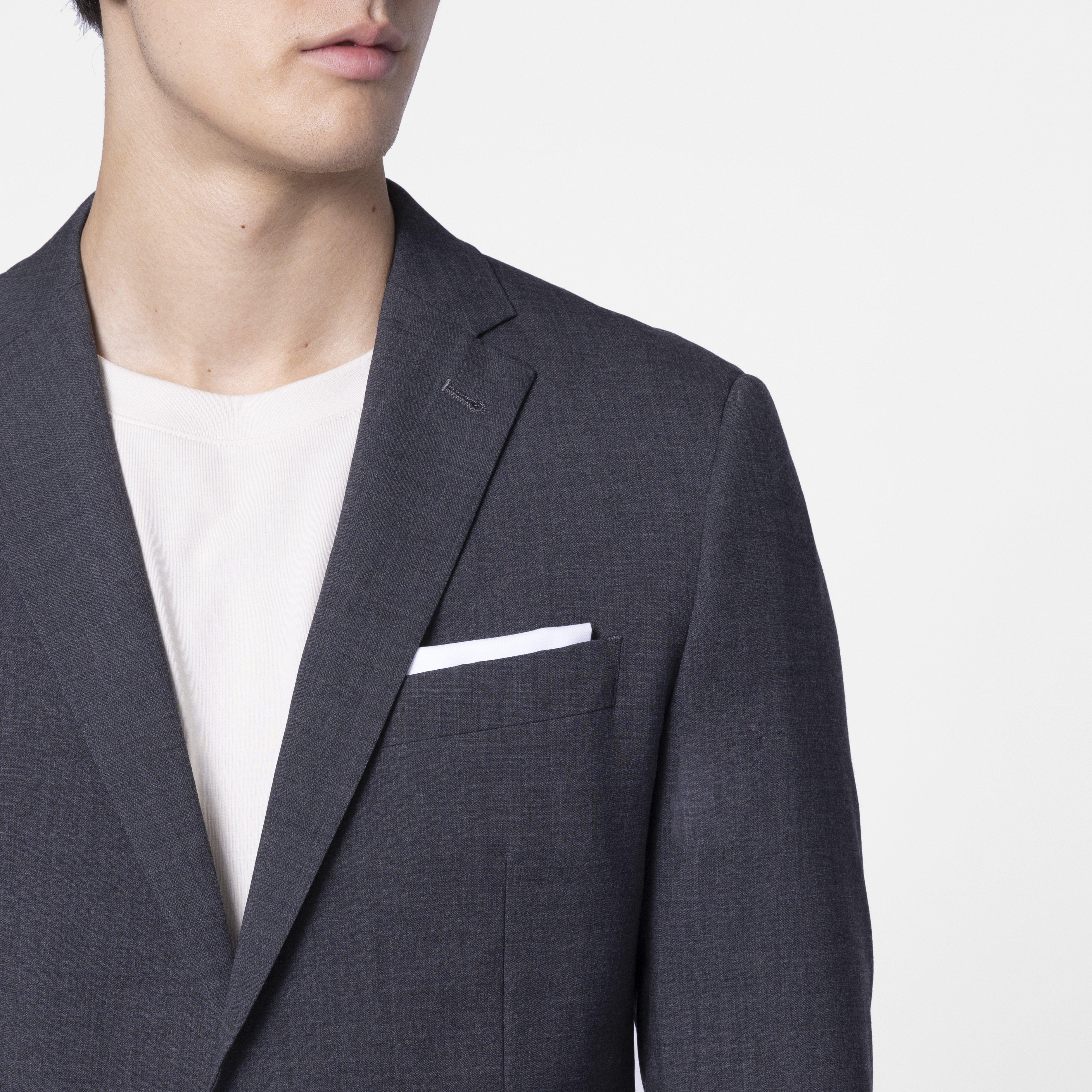 Product thumbnail 4 Gray blazer - Howell Solid Design from Luxury Indochino Collection