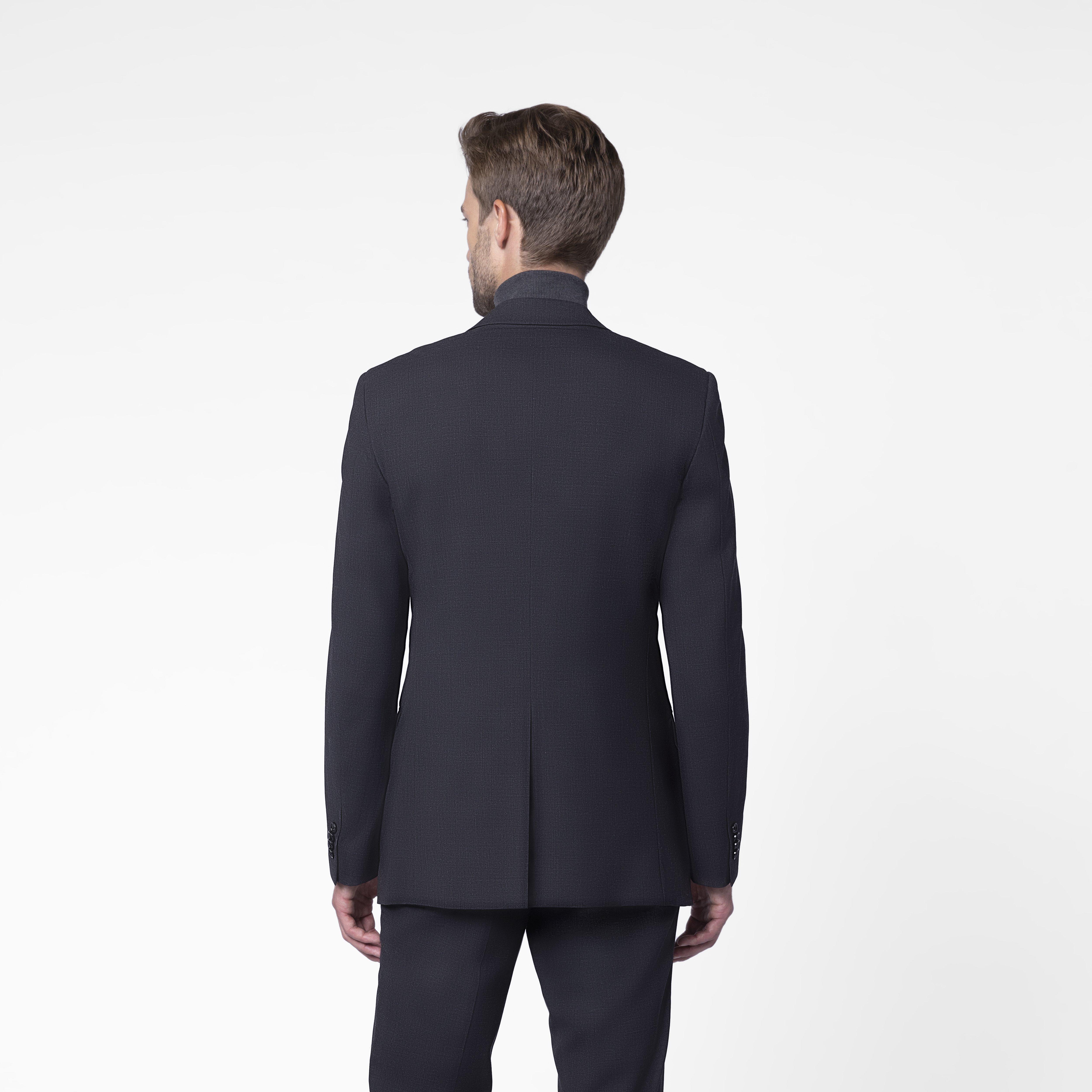 Howell Wool Stretch Black Suit