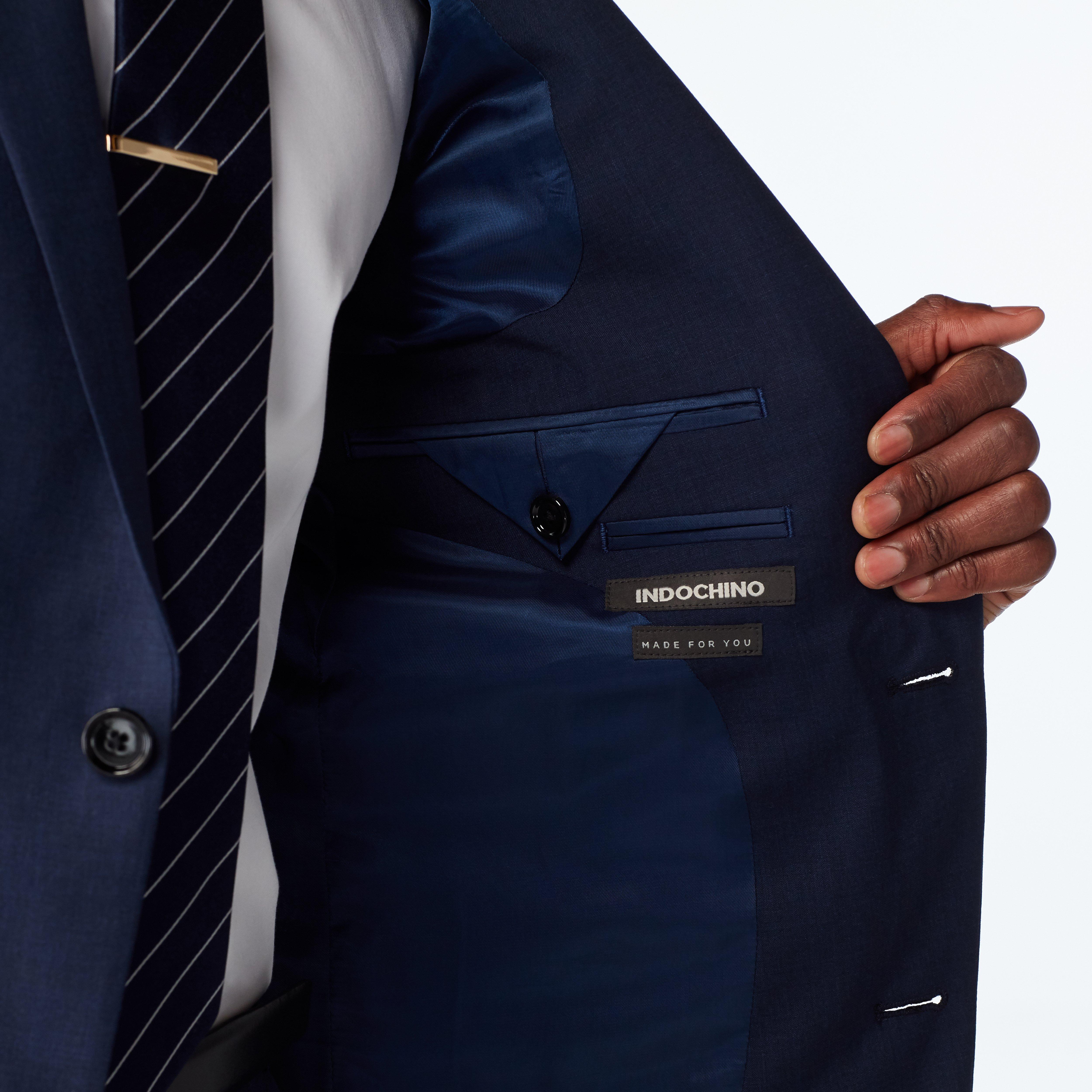 Product thumbnail 3 Navy blazer - Howell Solid Design from Luxury Indochino Collection