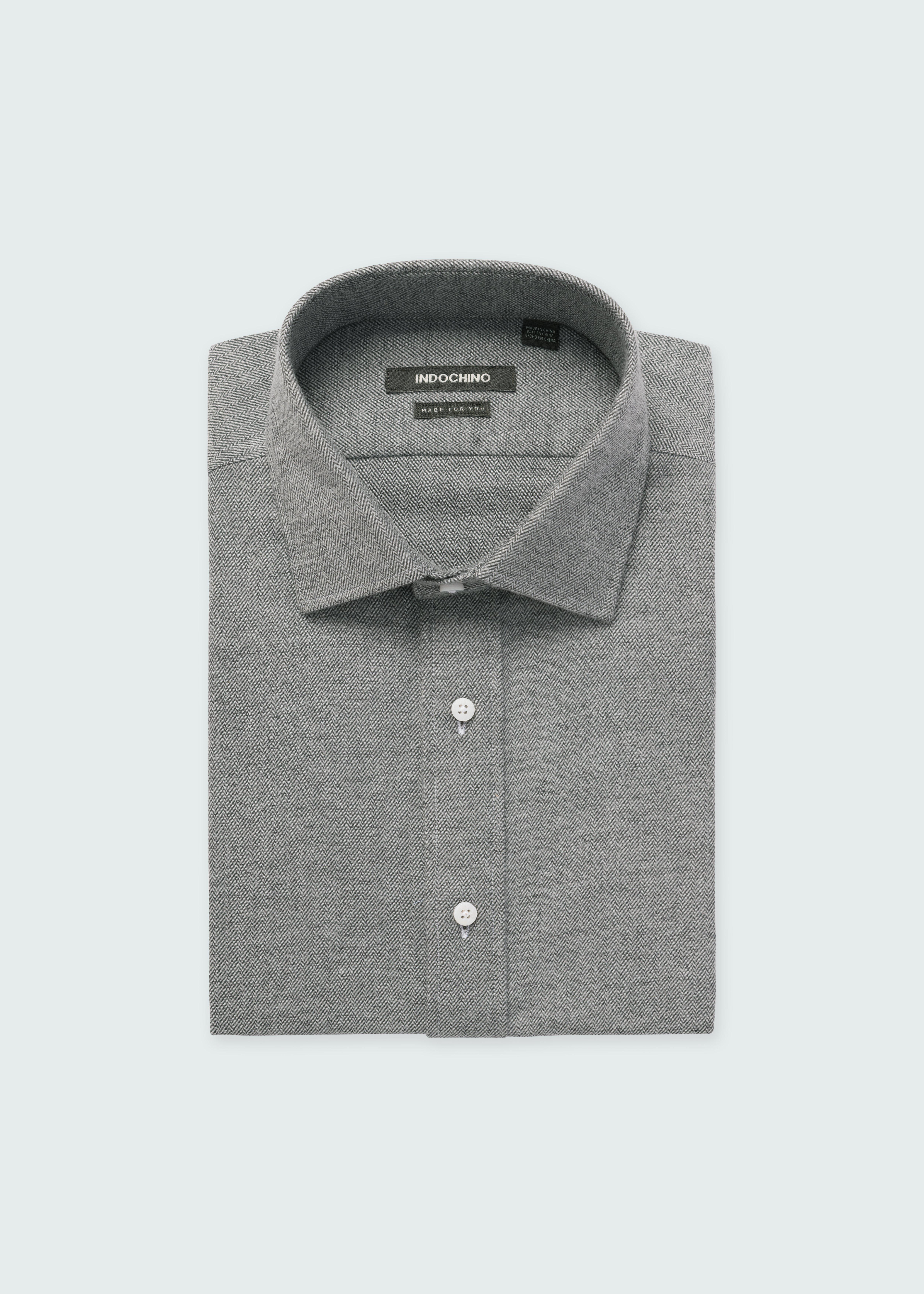 men's gray shirt