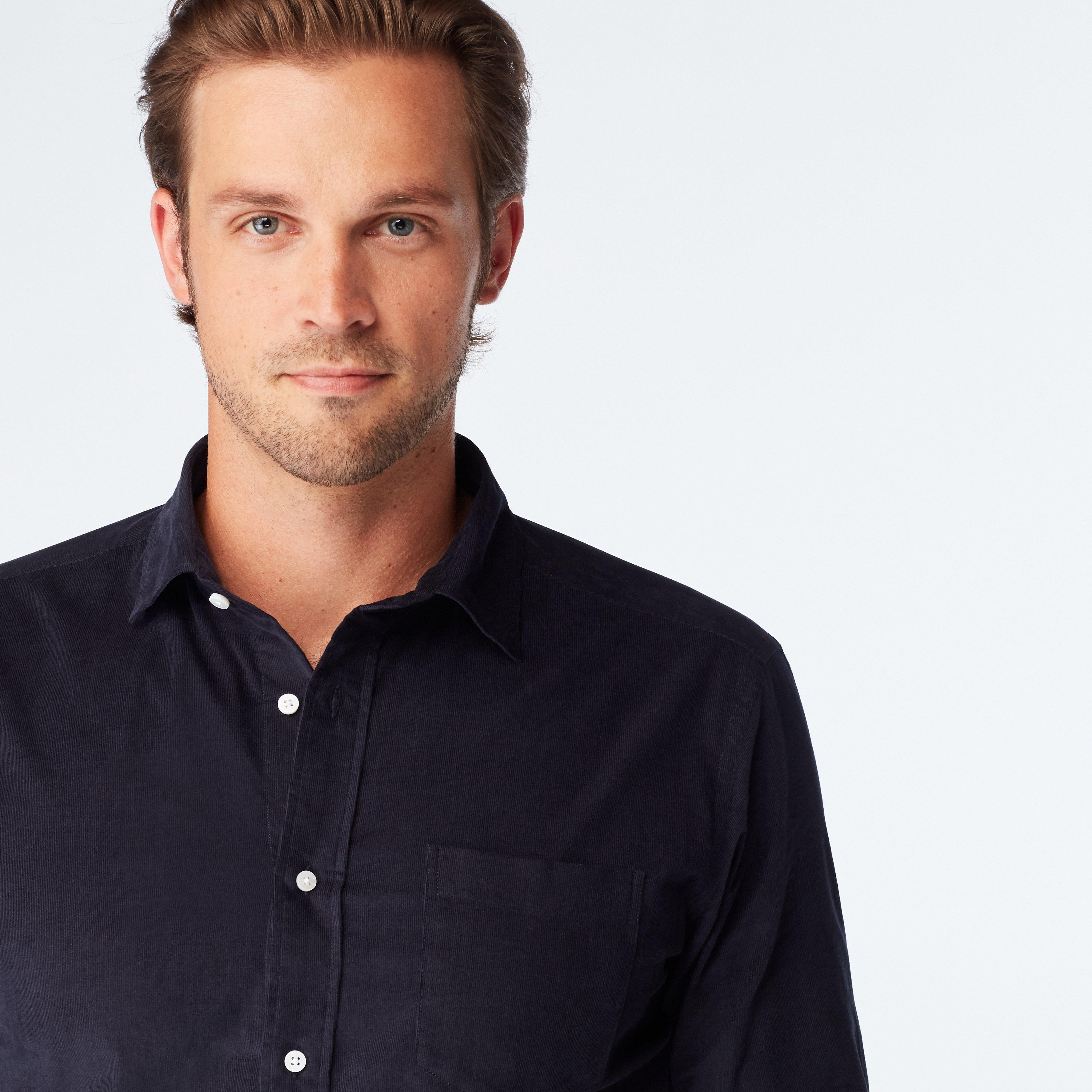Product thumbnail 3 Navy shirt - Solid Design from Seasonal Indochino Collection