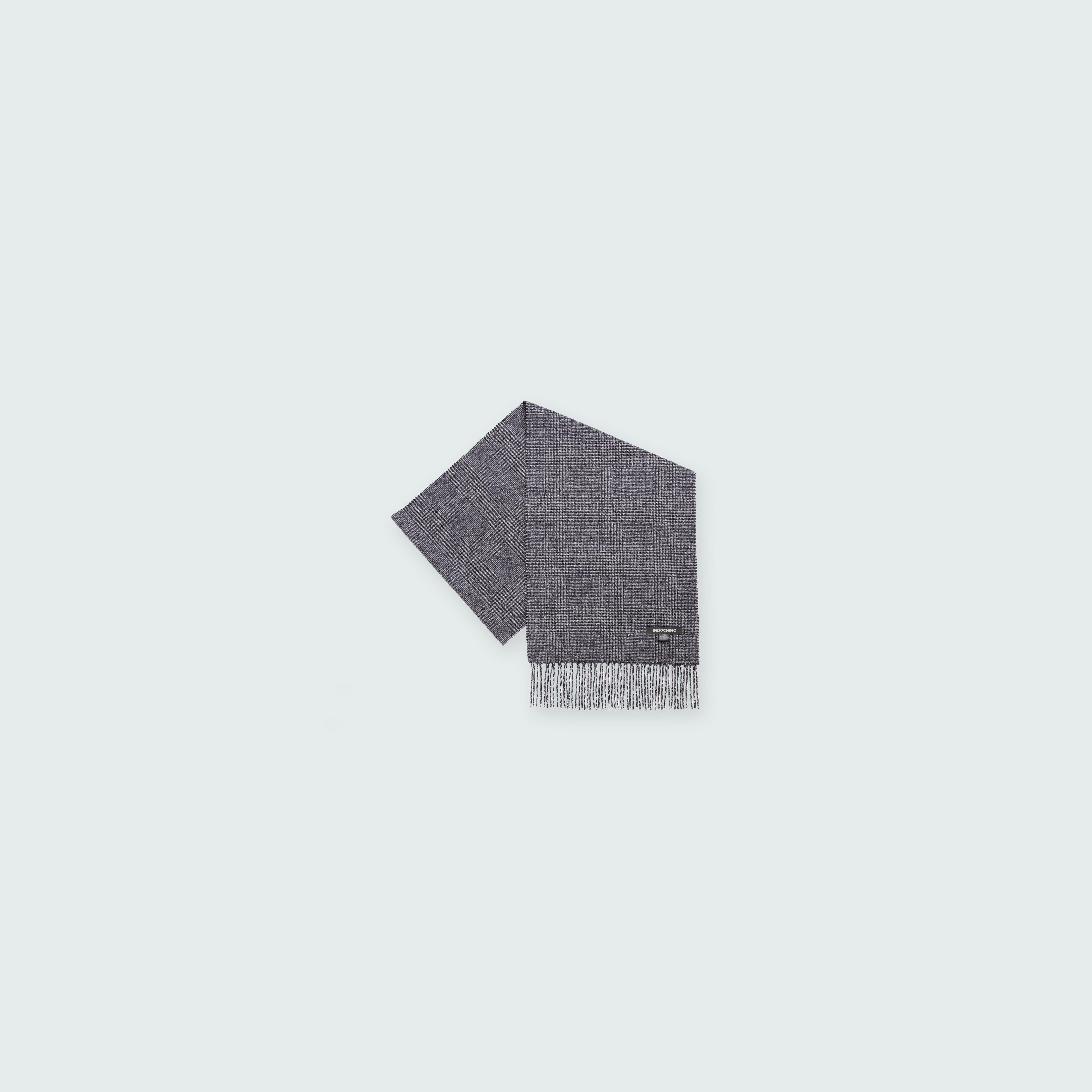 Gray scarf - Plaid Design from Indochino Collection
