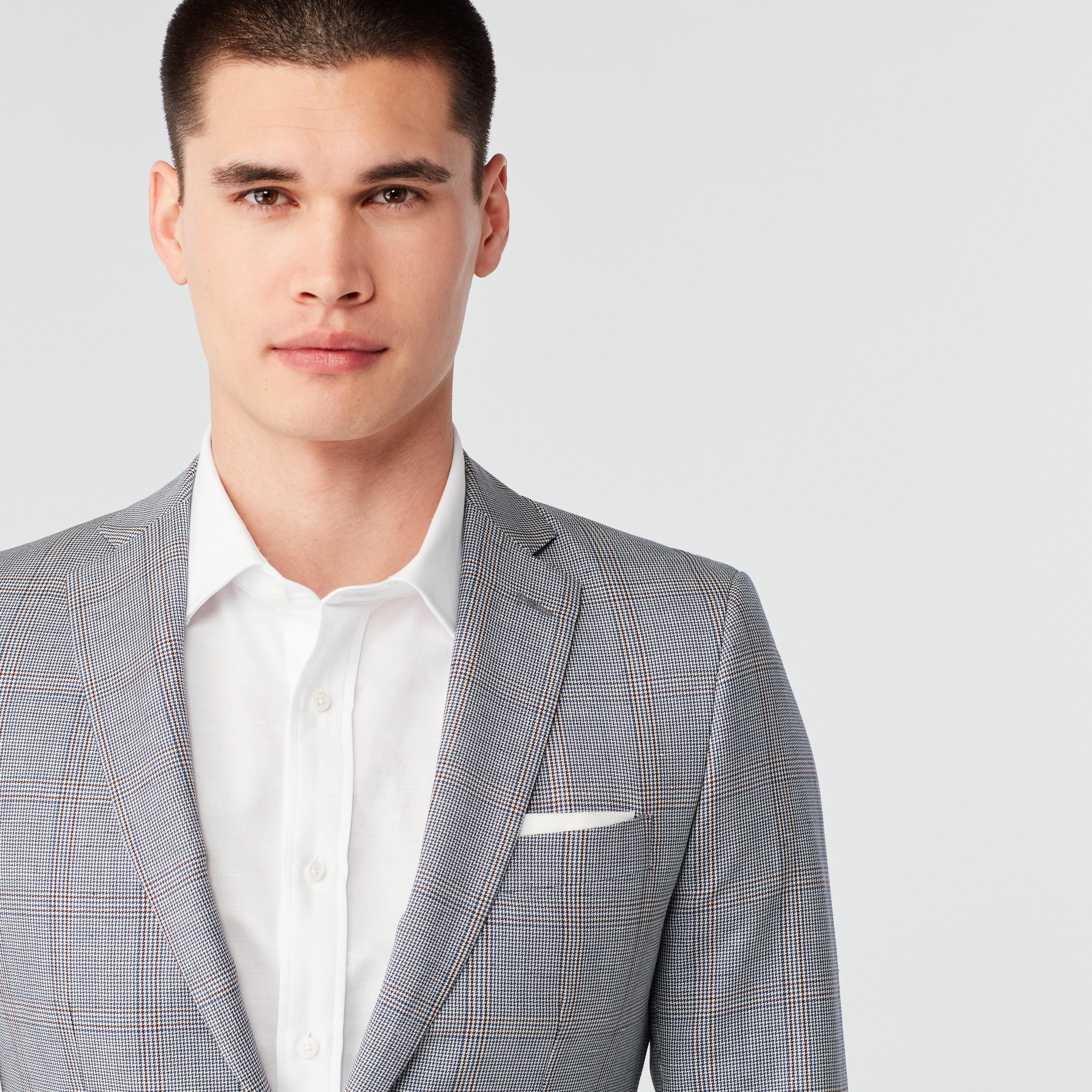Product thumbnail 6 Blue suit - Southport Plaid Design from Seasonal Spring / Summer Indochino Collection