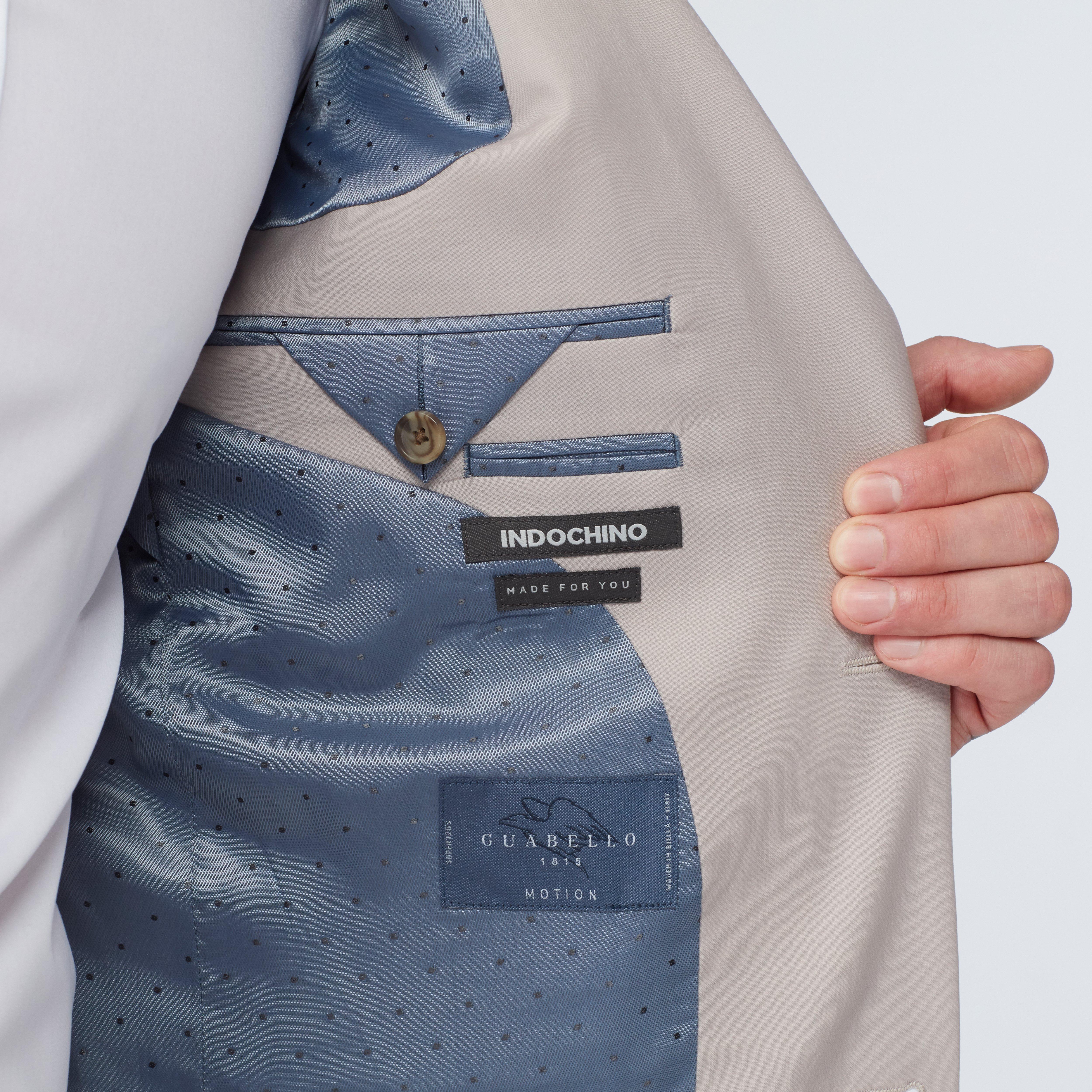 Product thumbnail 3 Sand blazer - Milano Solid Design from Italian Indochino Collection
