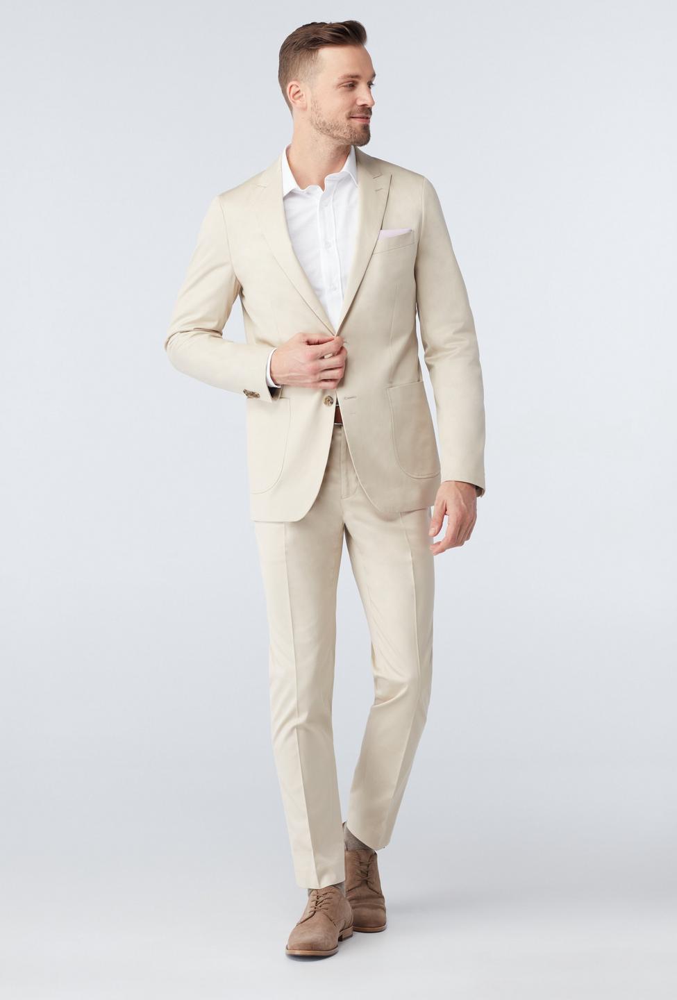Khaki suit - Hartley Solid Design from Premium Indochino Collection