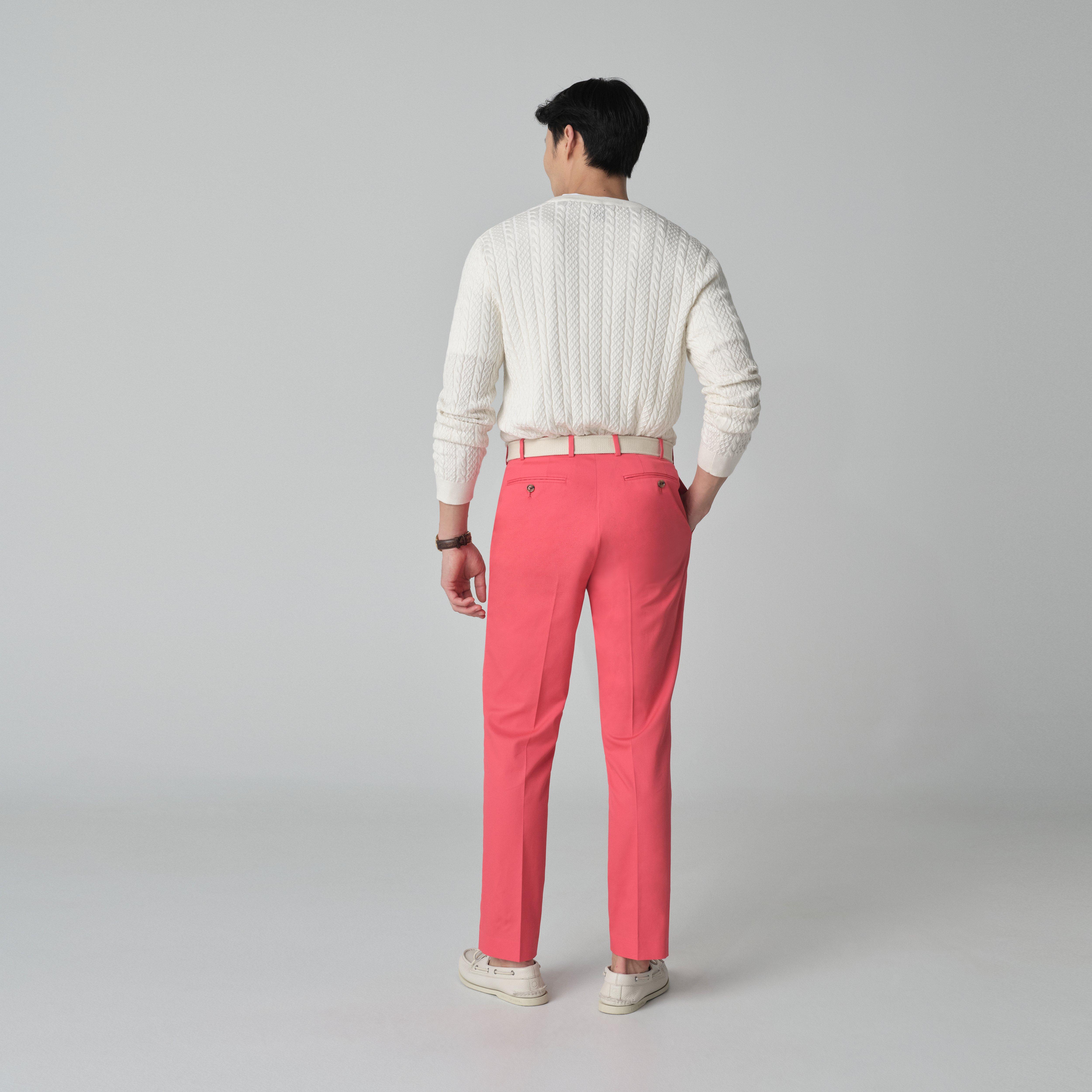 Product thumbnail 2 Red pants - Halton Solid Design from Indochino Collection