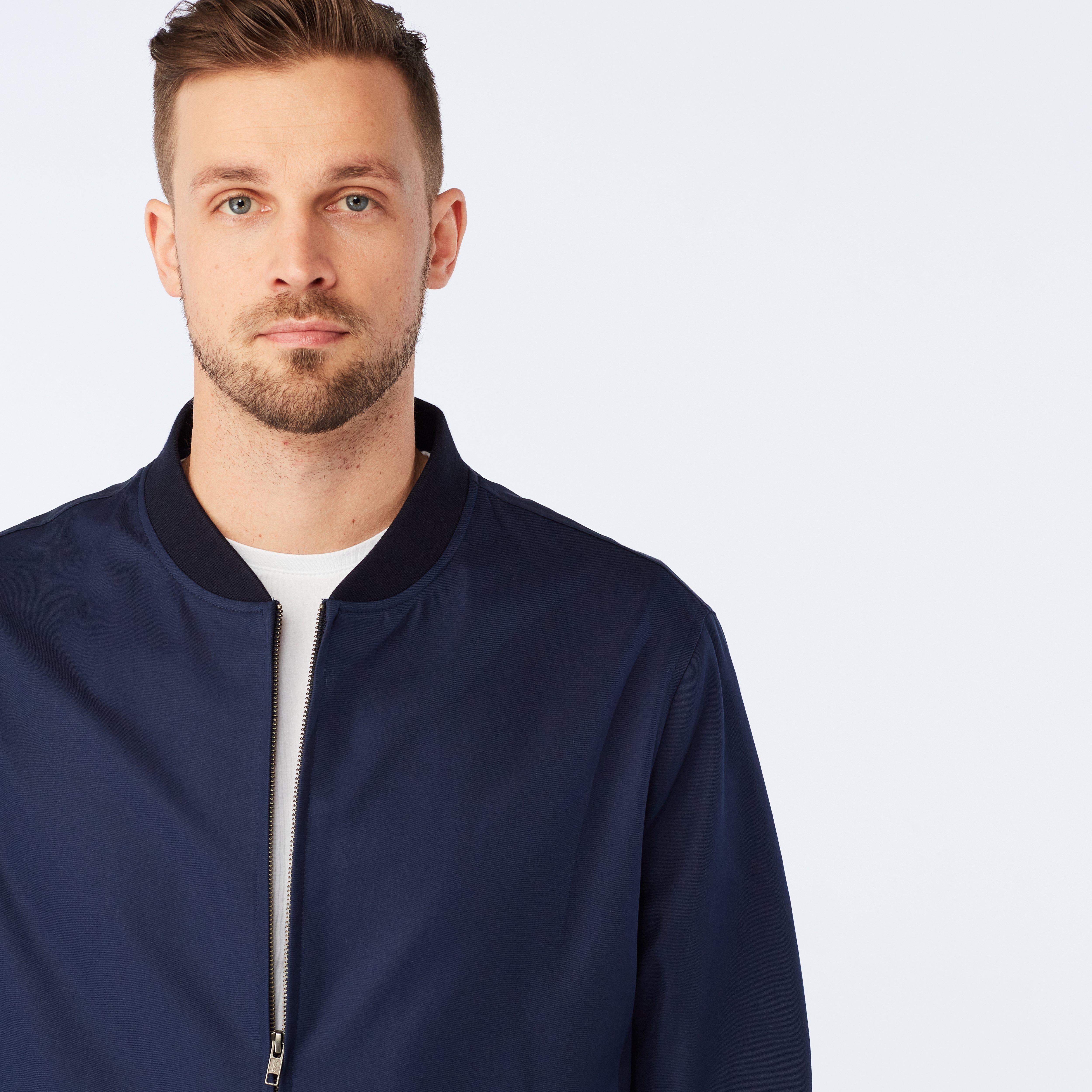 Indochino Men's Custom Heywood Bomber Jacket