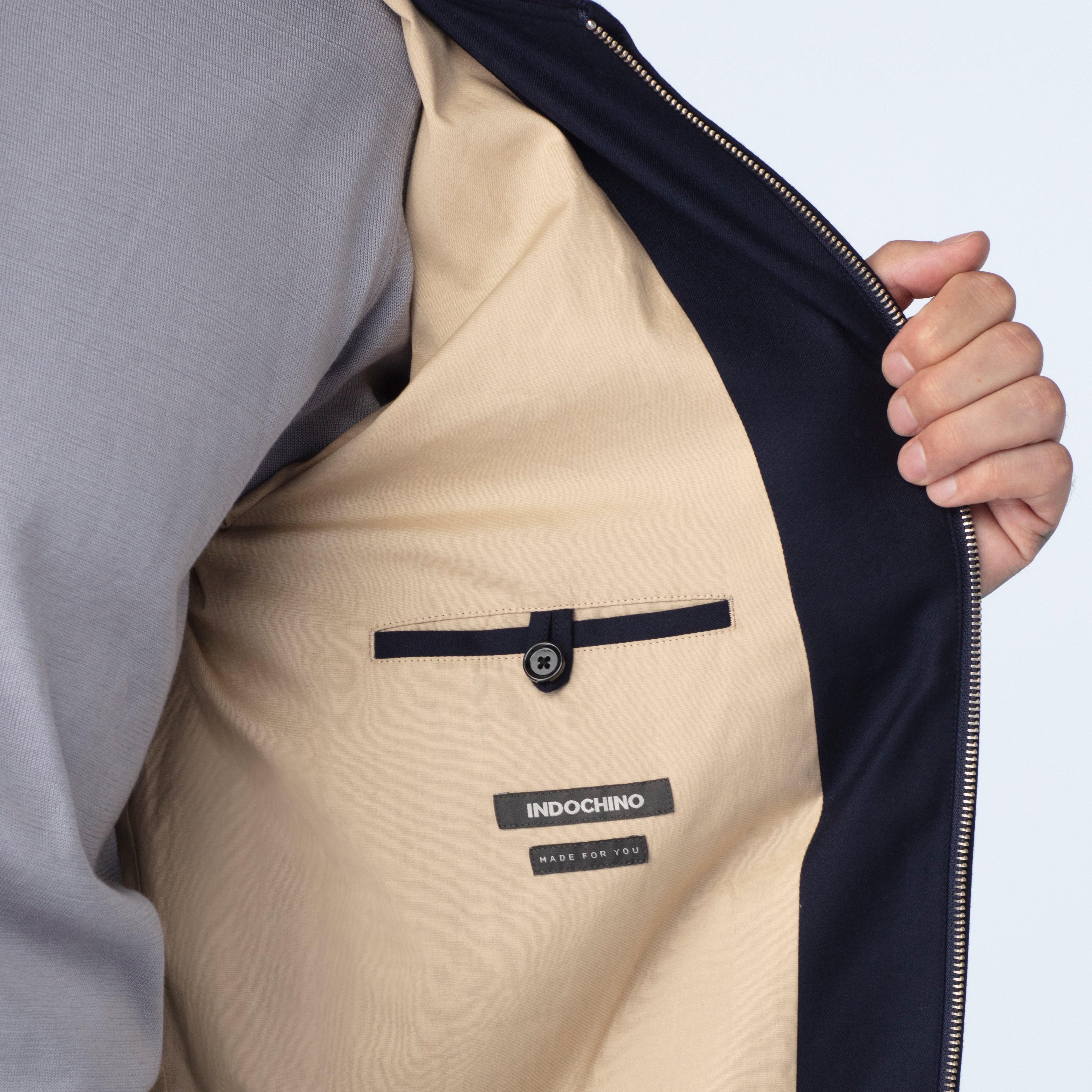 Product thumbnail 3 Navy bomberjacket - Hayward Solid Design from Indochino Collection