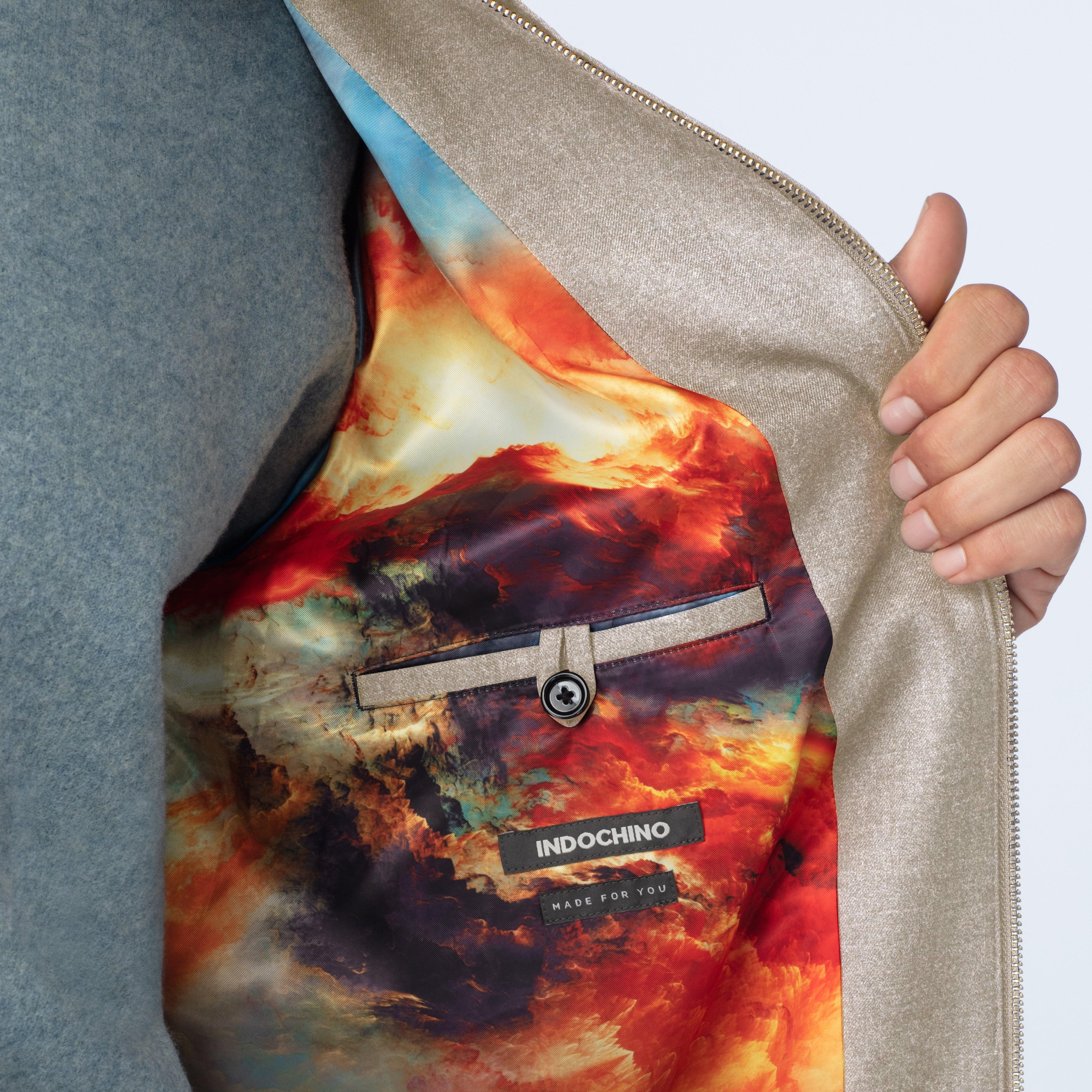 Product thumbnail 3 Brown bomberjacket - Hayward Solid Design from Indochino Collection