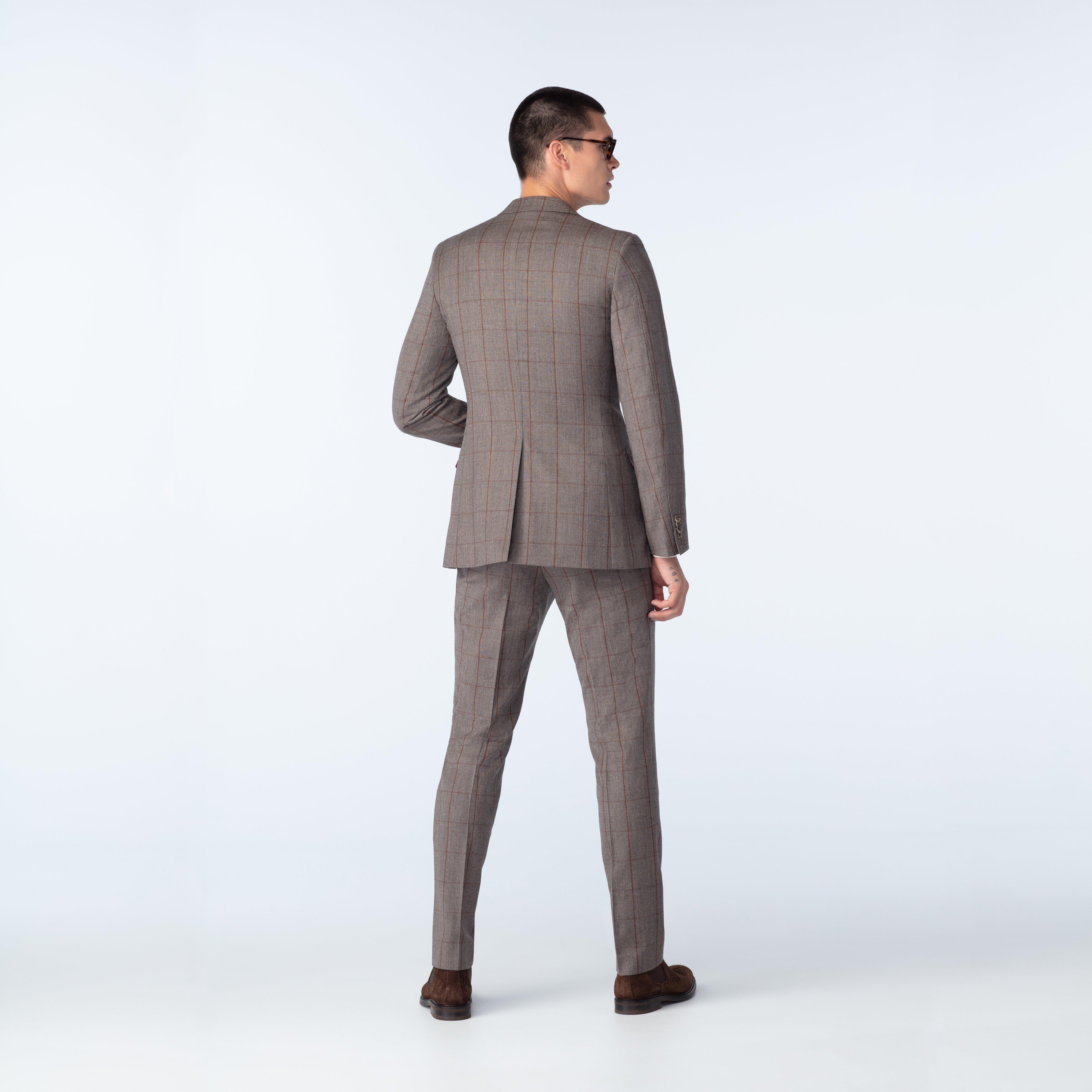 Product thumbnail 2 Brown suit - Guildford Plaid Design from Seasonal Indochino Collection