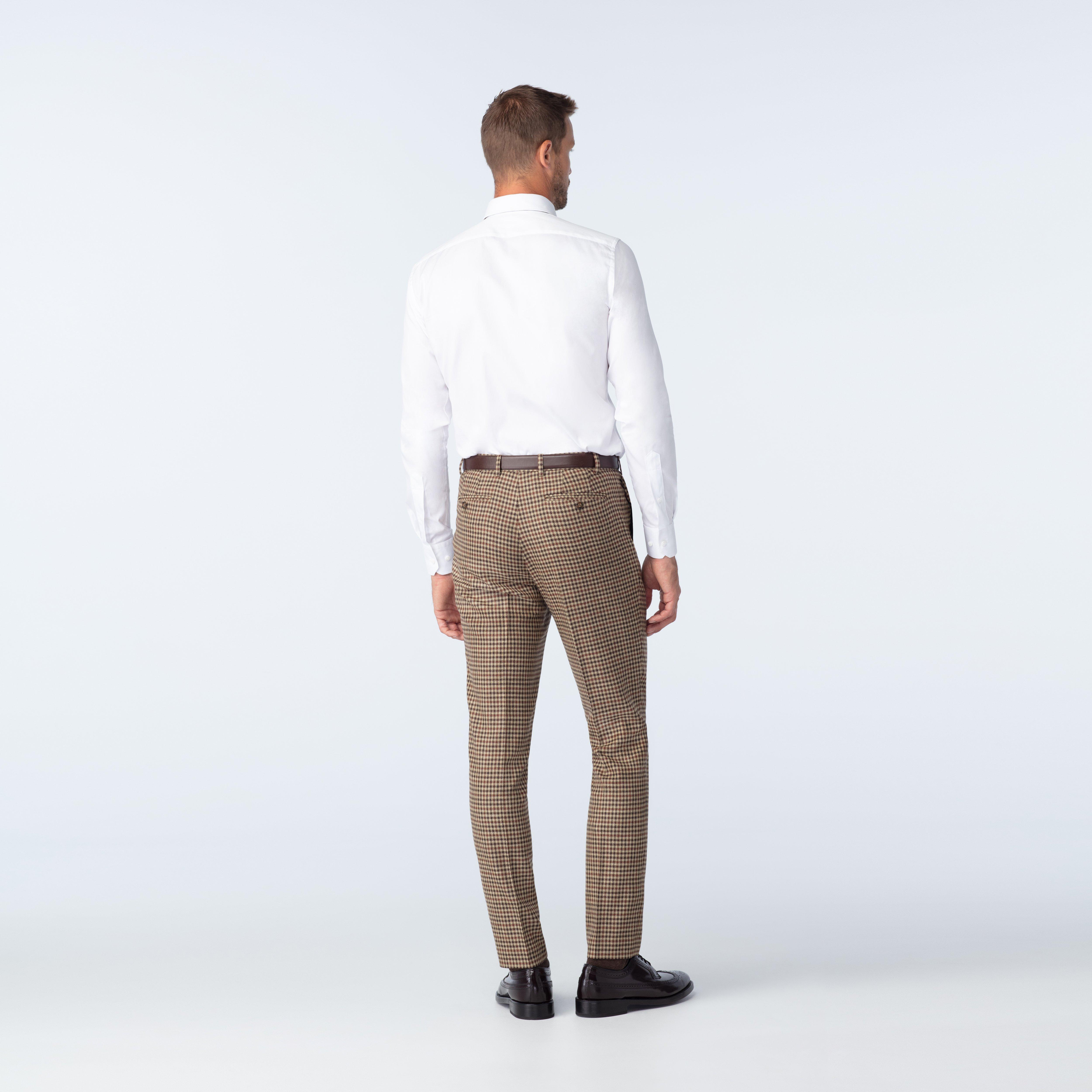 Product thumbnail 2 Brown pants - Gatwick Houndstooth Design from Seasonal Indochino Collection