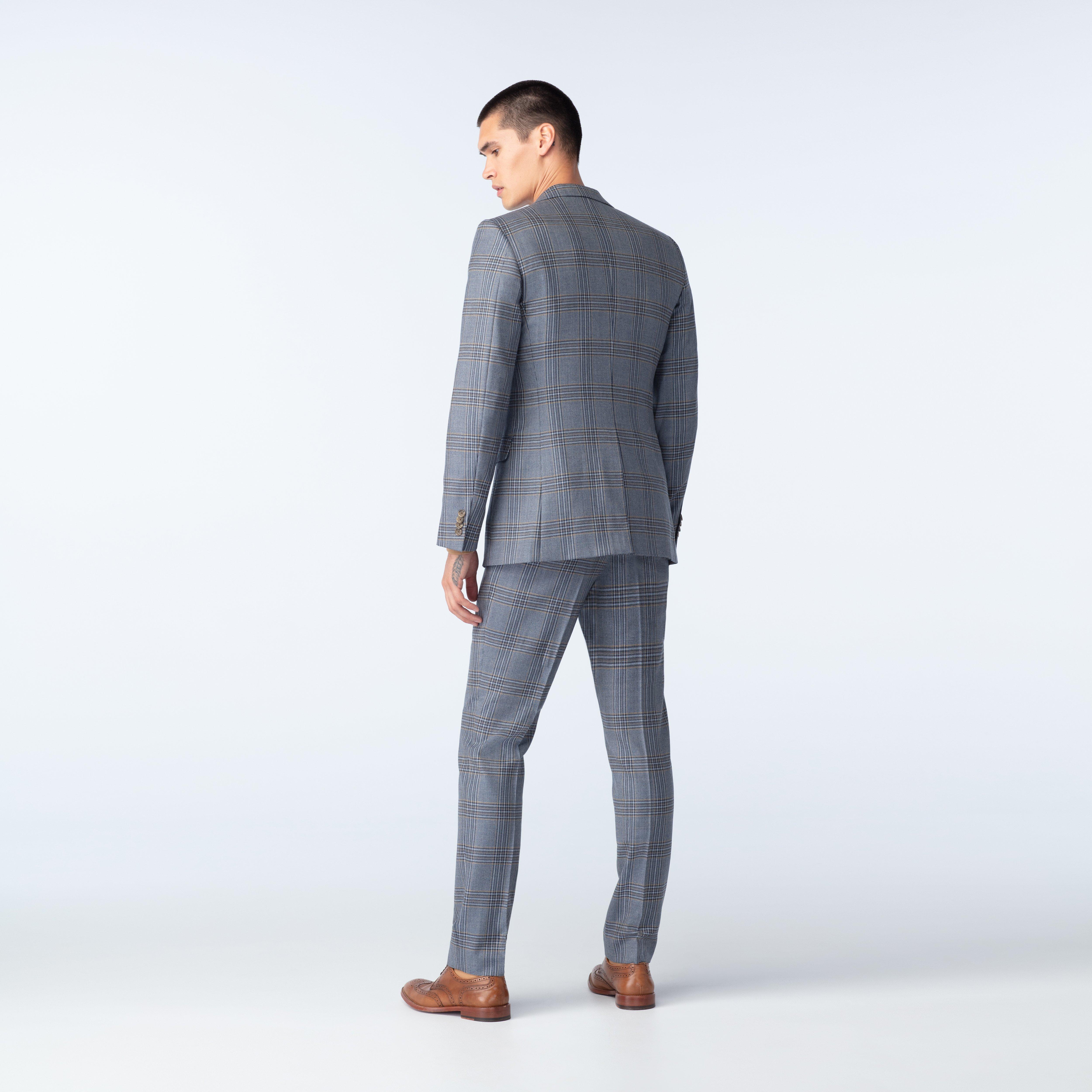 Product thumbnail 2 Blue suit - Gillingham Checked Design from Seasonal Indochino Collection
