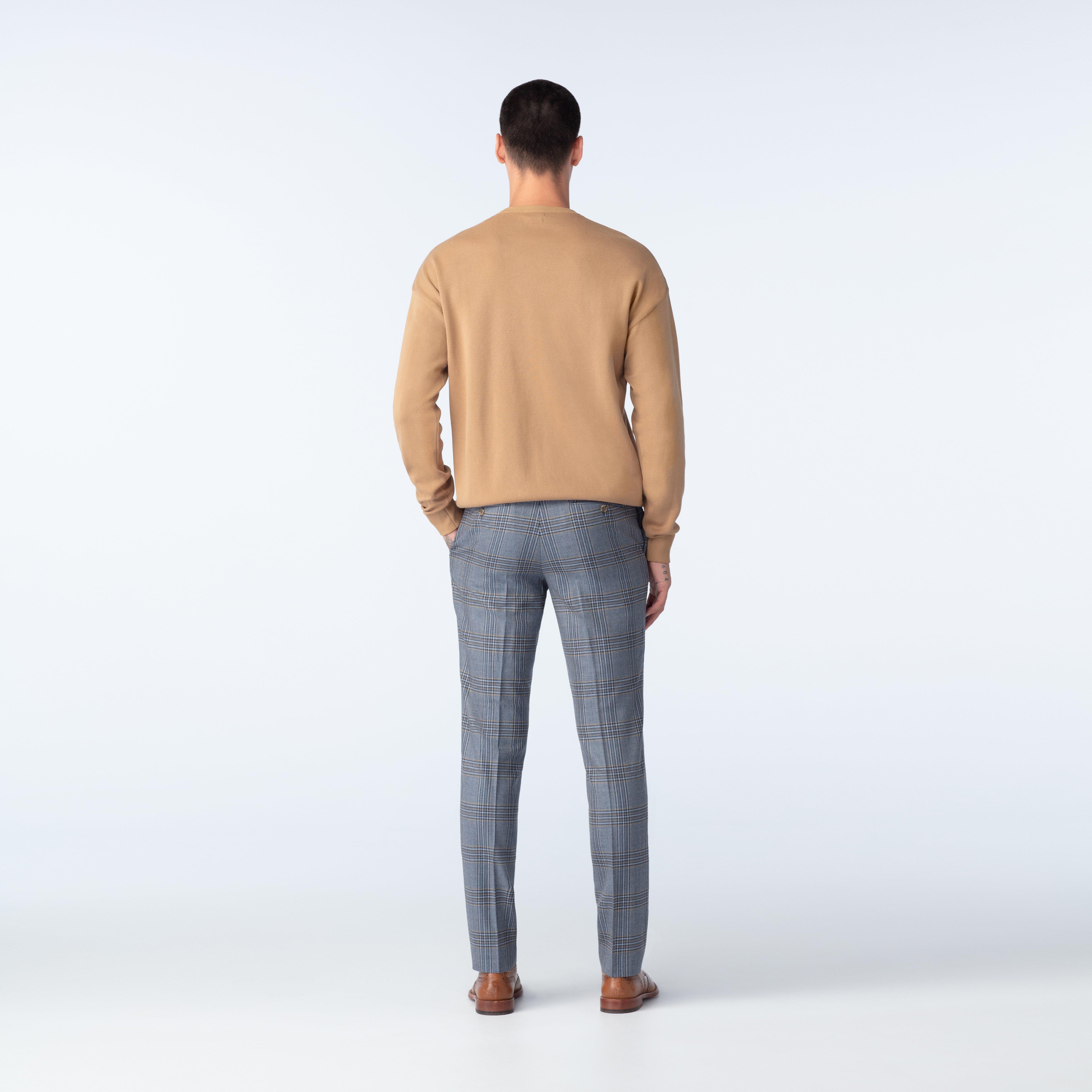 Product thumbnail 4 Blue suit - Gillingham Checked Design from Seasonal Indochino Collection