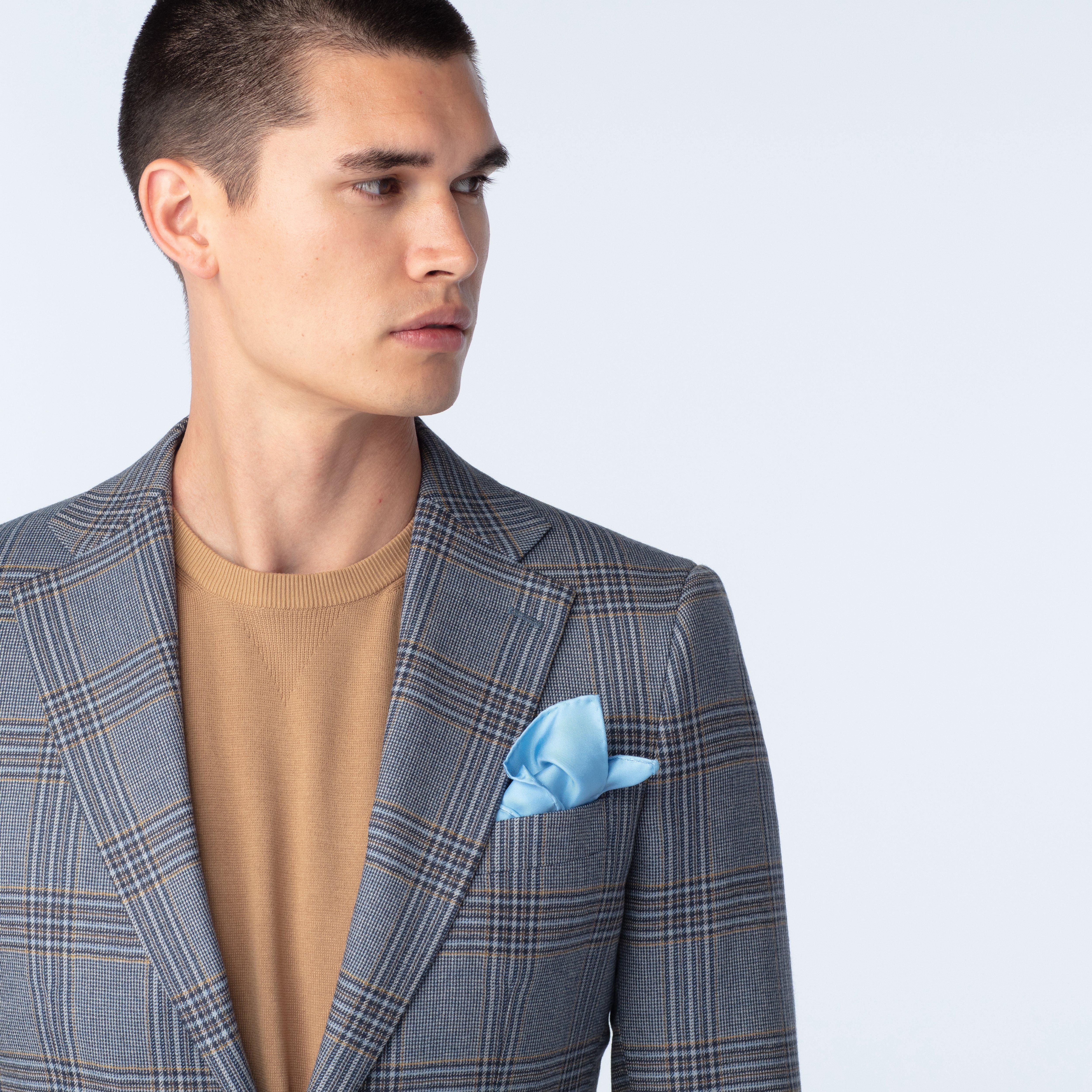 Product thumbnail 6 Blue suit - Gillingham Checked Design from Seasonal Indochino Collection