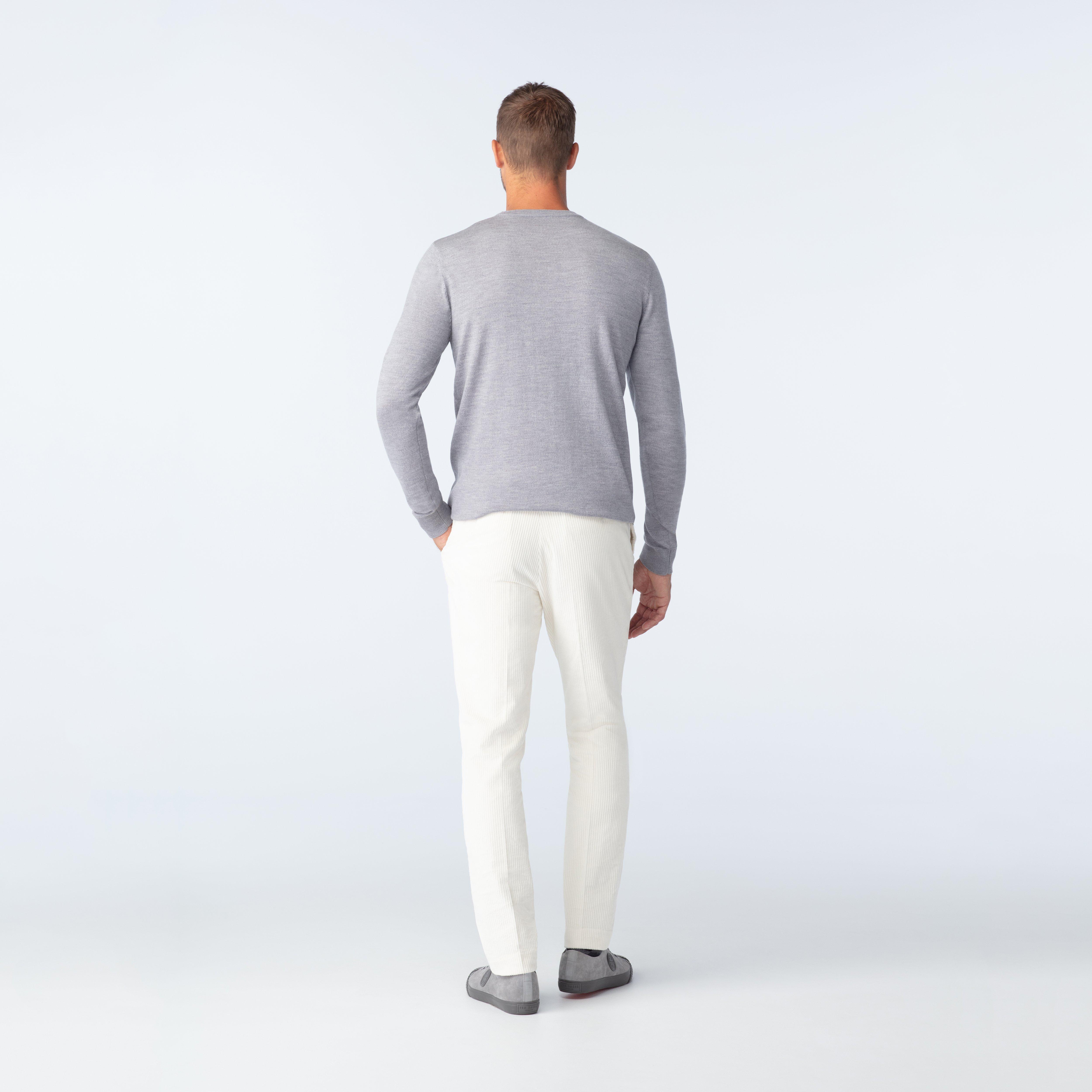 Product thumbnail 2 White pants - Greenwich Solid Design from Seasonal Indochino Collection