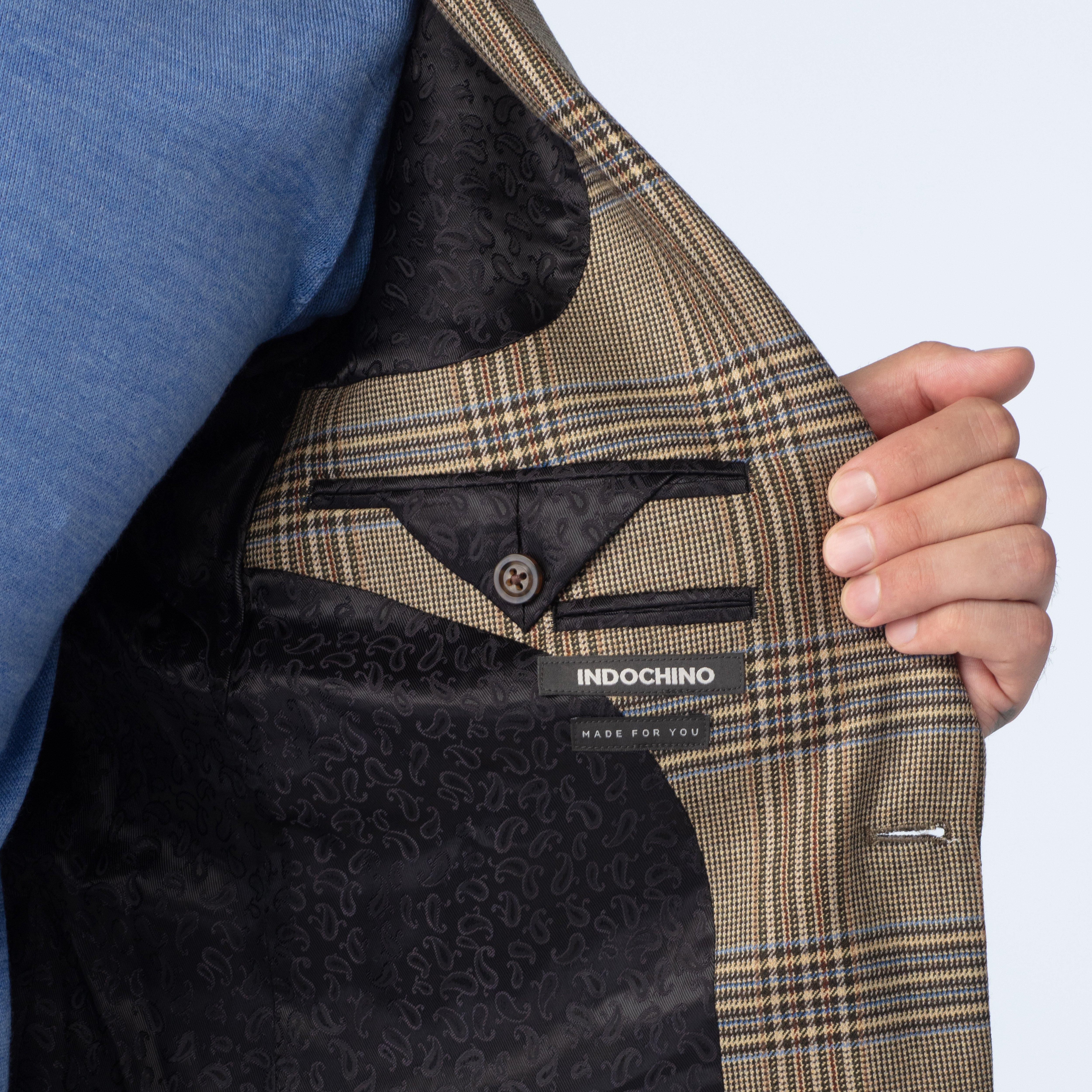 Product thumbnail 5 Brown suit - Gillingham Checked Design from Seasonal Indochino Collection
