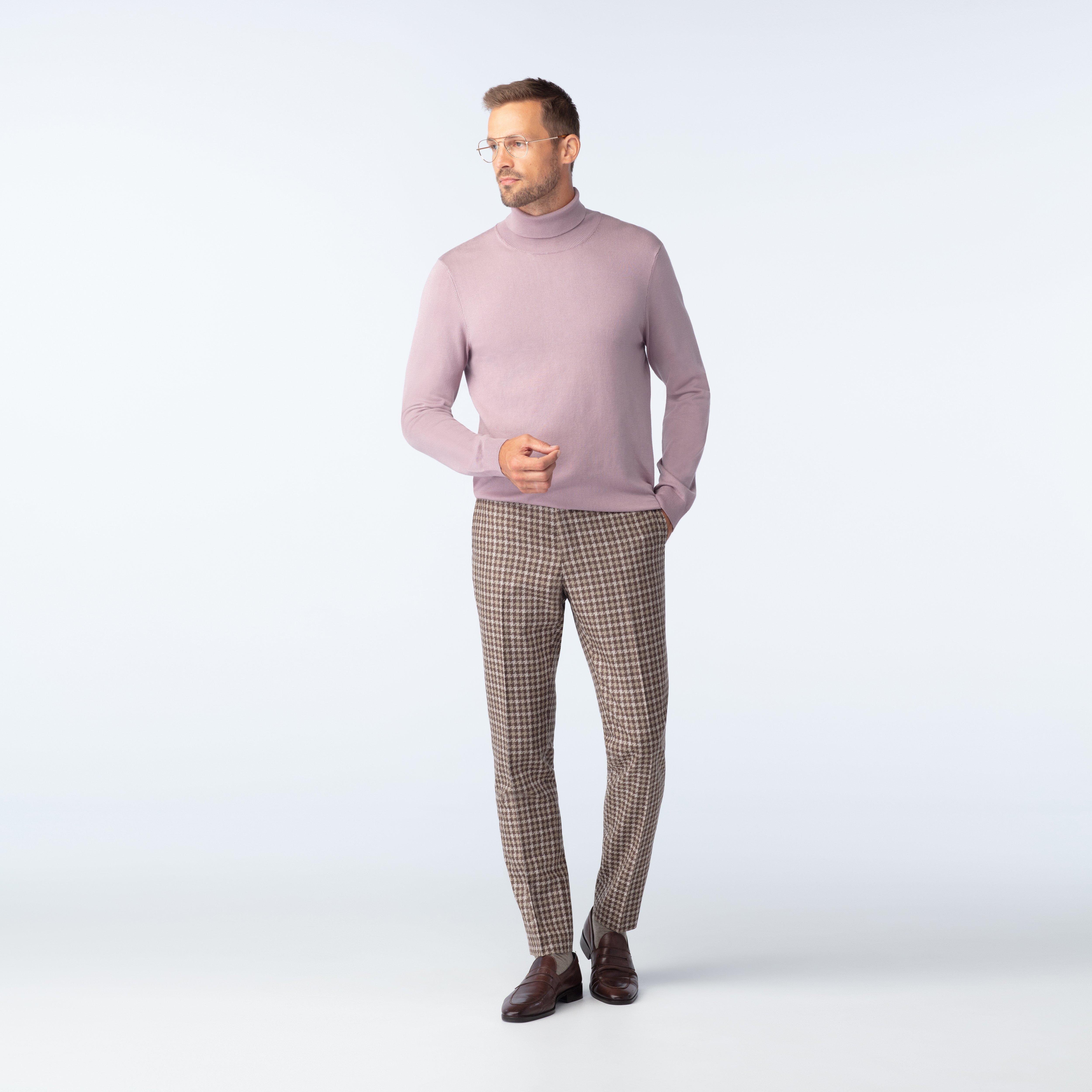Product thumbnail 3 Brown suit - Glaston Houndstooth Design from Seasonal Indochino Collection