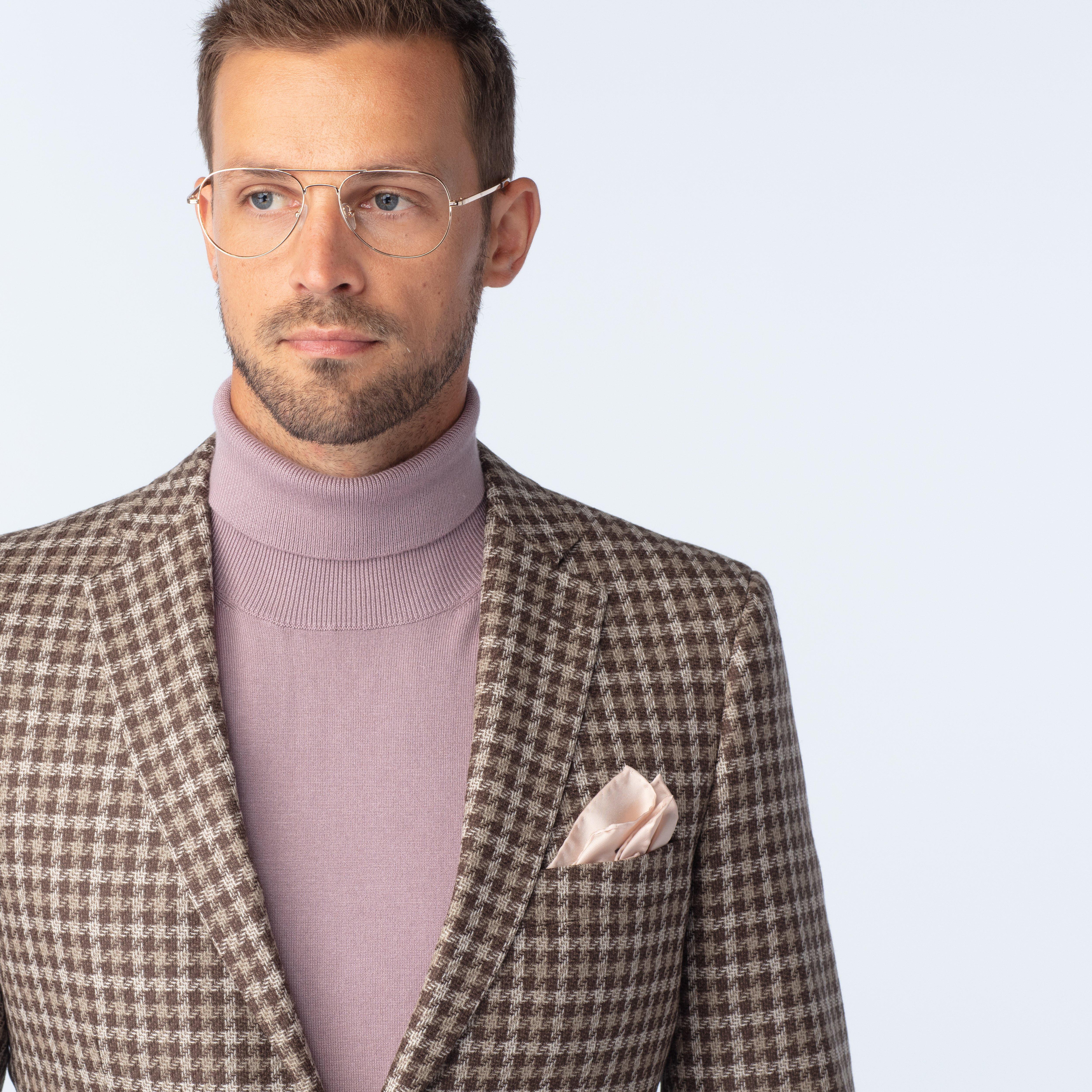 Product thumbnail 6 Brown suit - Glaston Houndstooth Design from Seasonal Indochino Collection