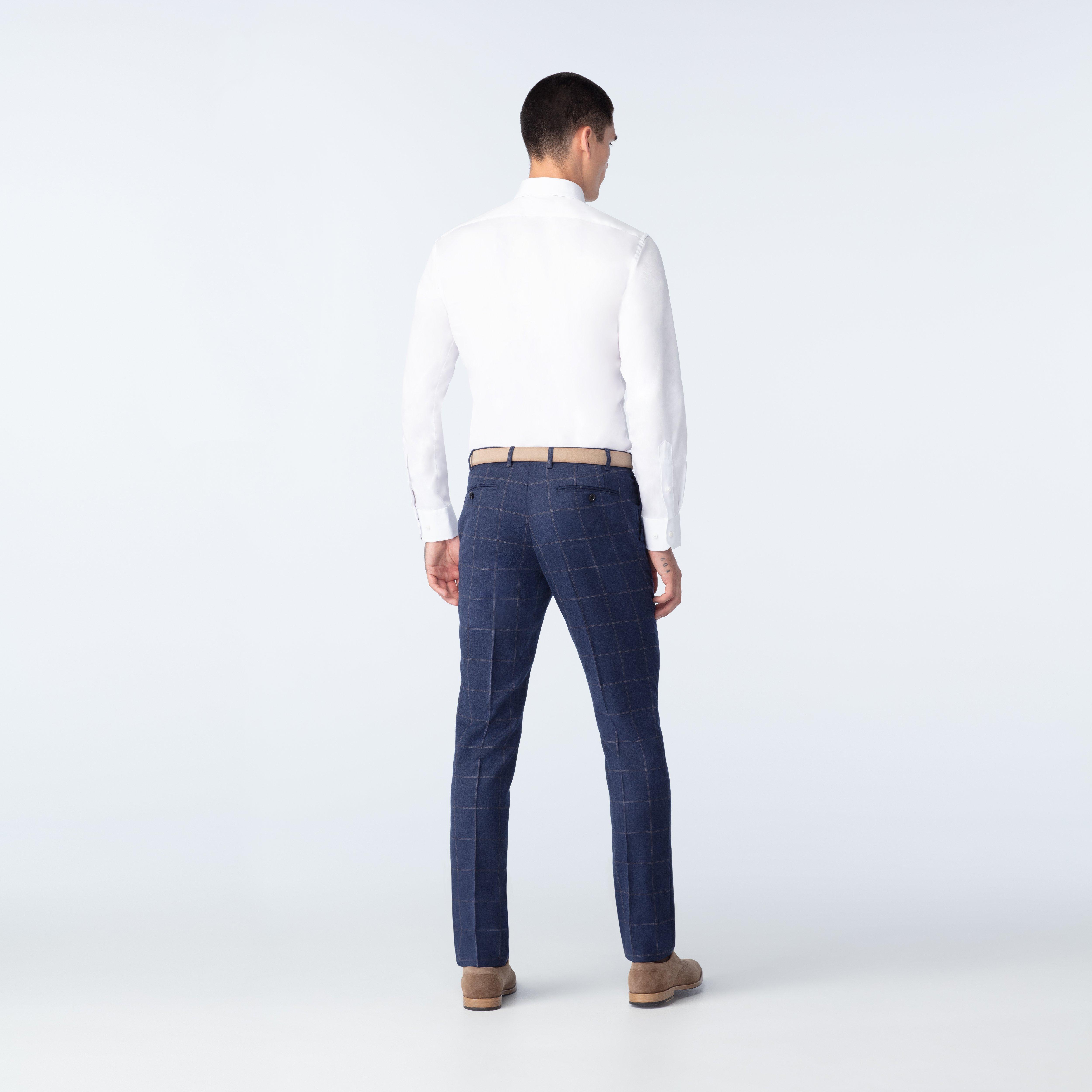 Product thumbnail 4 Blue suit - Grove Checked Design from Seasonal Indochino Collection