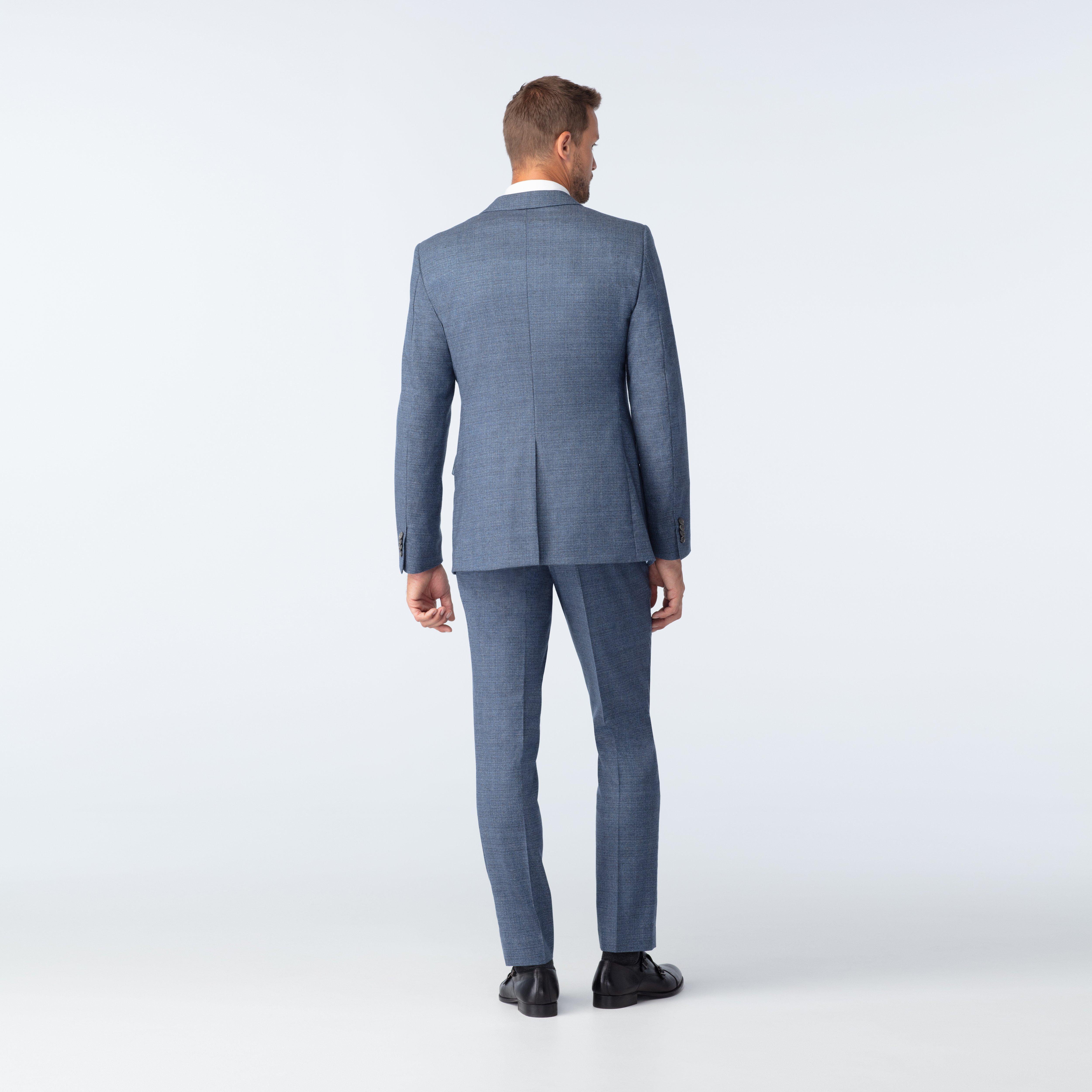 Product thumbnail 2 Blue suit - Monza Solid Design from british Indochino Collection