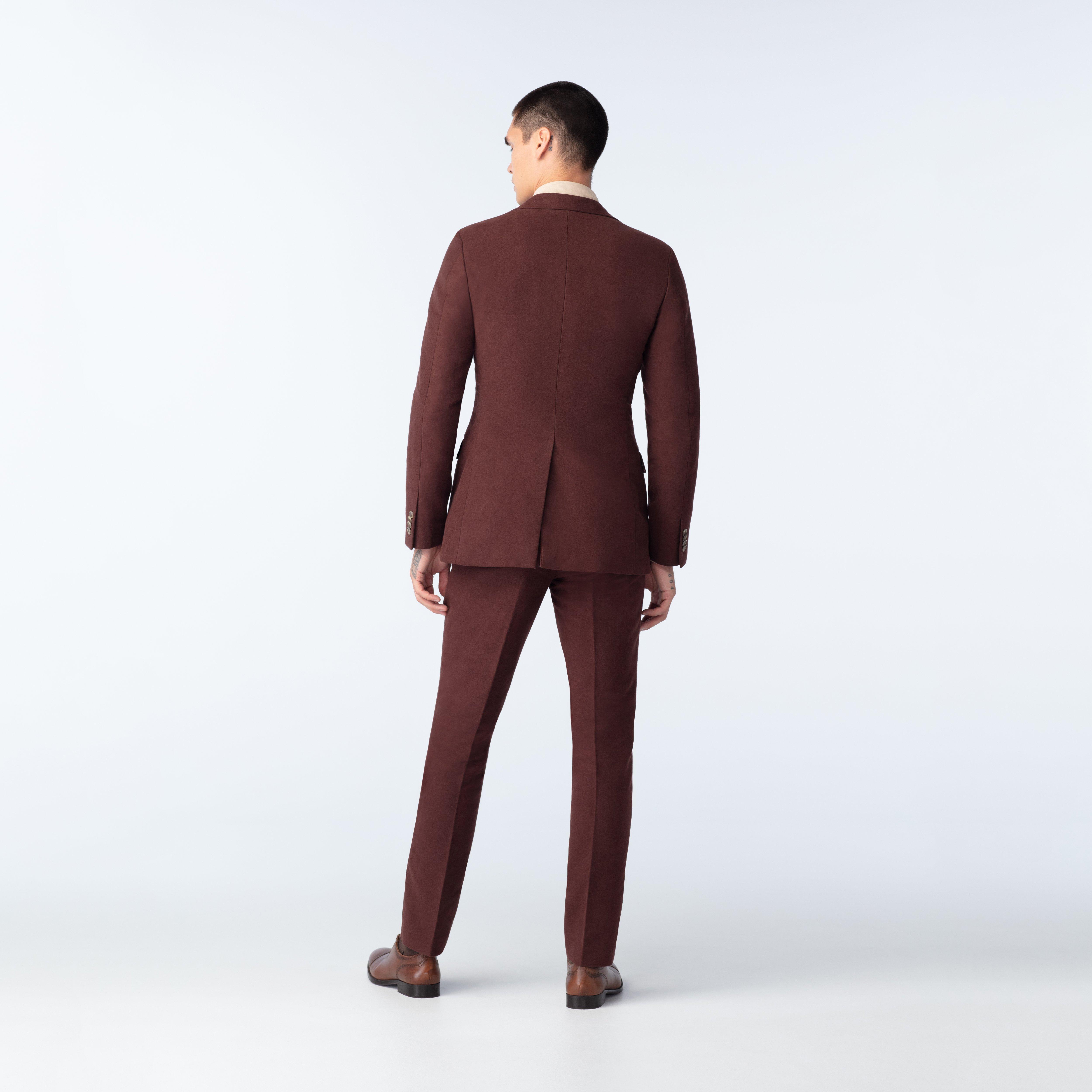 Product thumbnail 2 Burgundy suit - Fleetwood Solid Design from Fall / Winter Indochino Collection