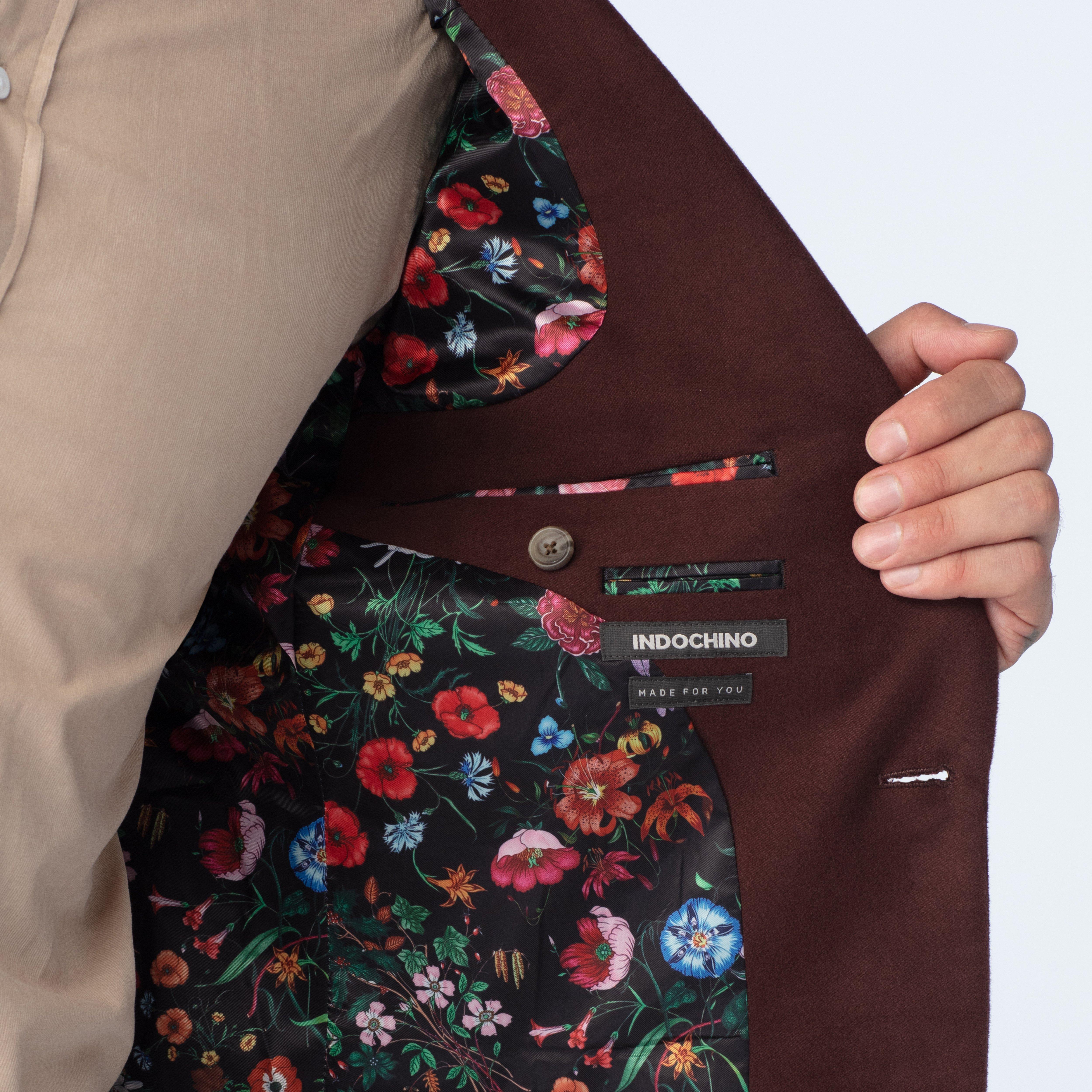 Product thumbnail 5 Burgundy suit - Fleetwood Solid Design from Fall / Winter Indochino Collection