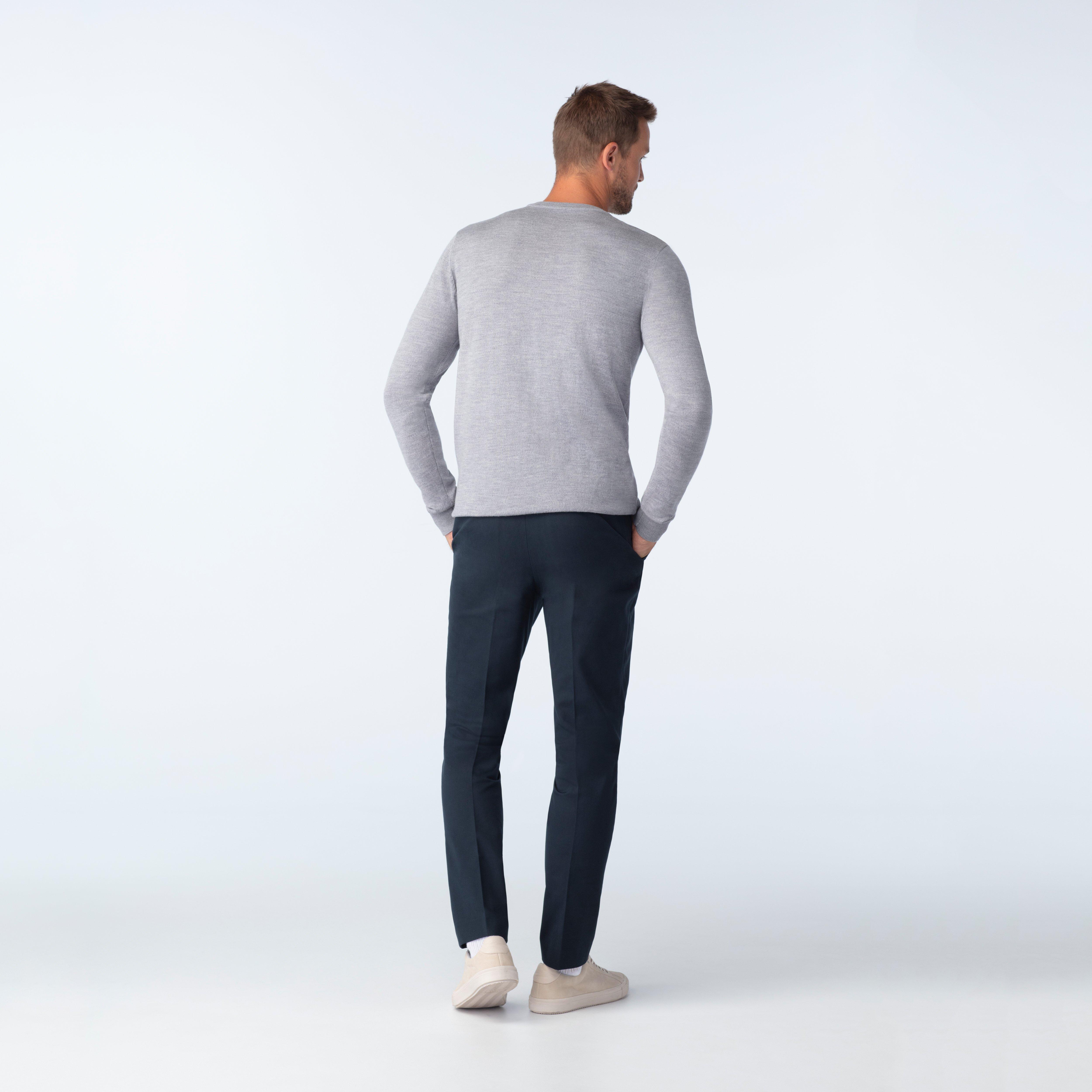 Light Gray Crew Neck