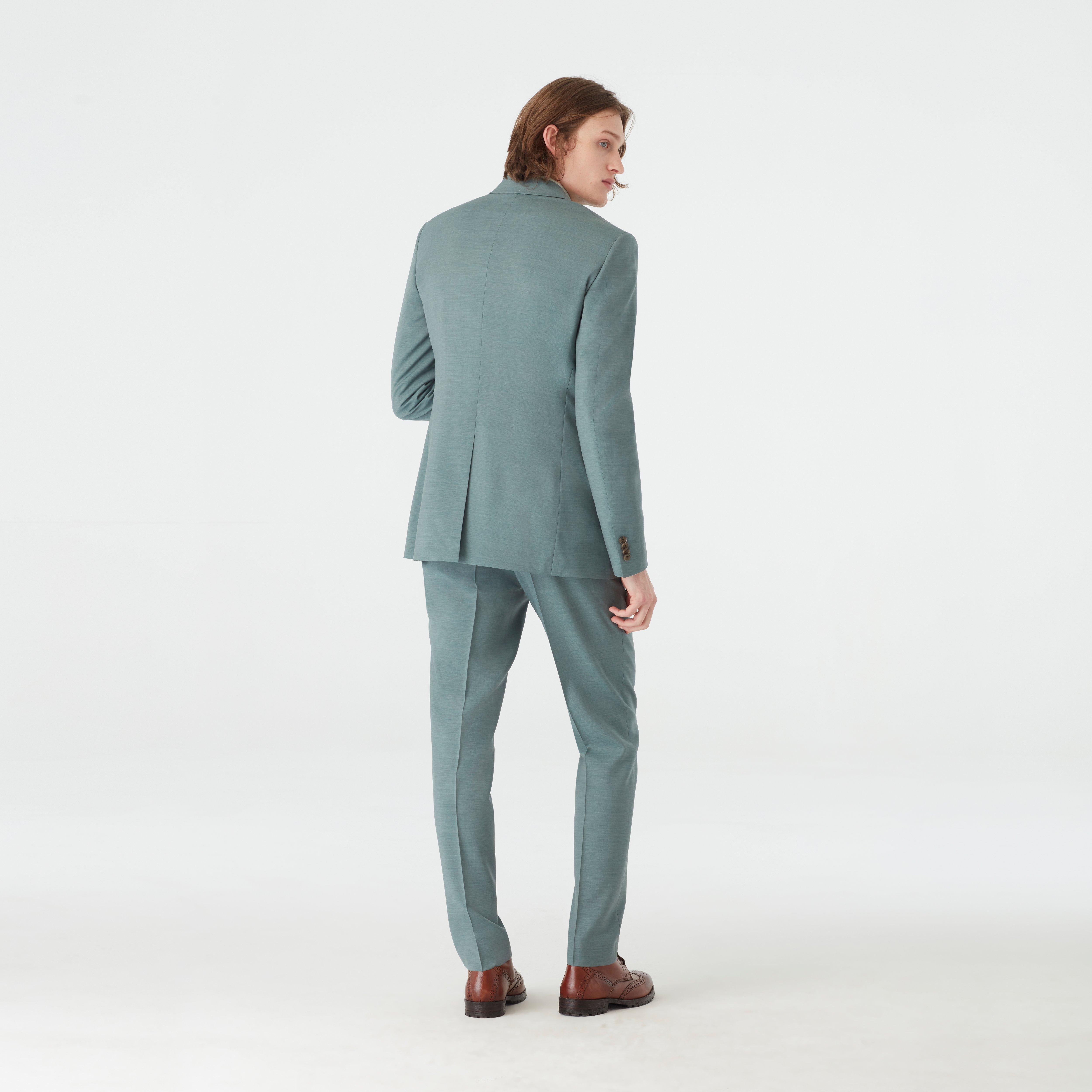 Product thumbnail 2 Green suit - Hamilton Solid Design from Luxury Indochino Collection