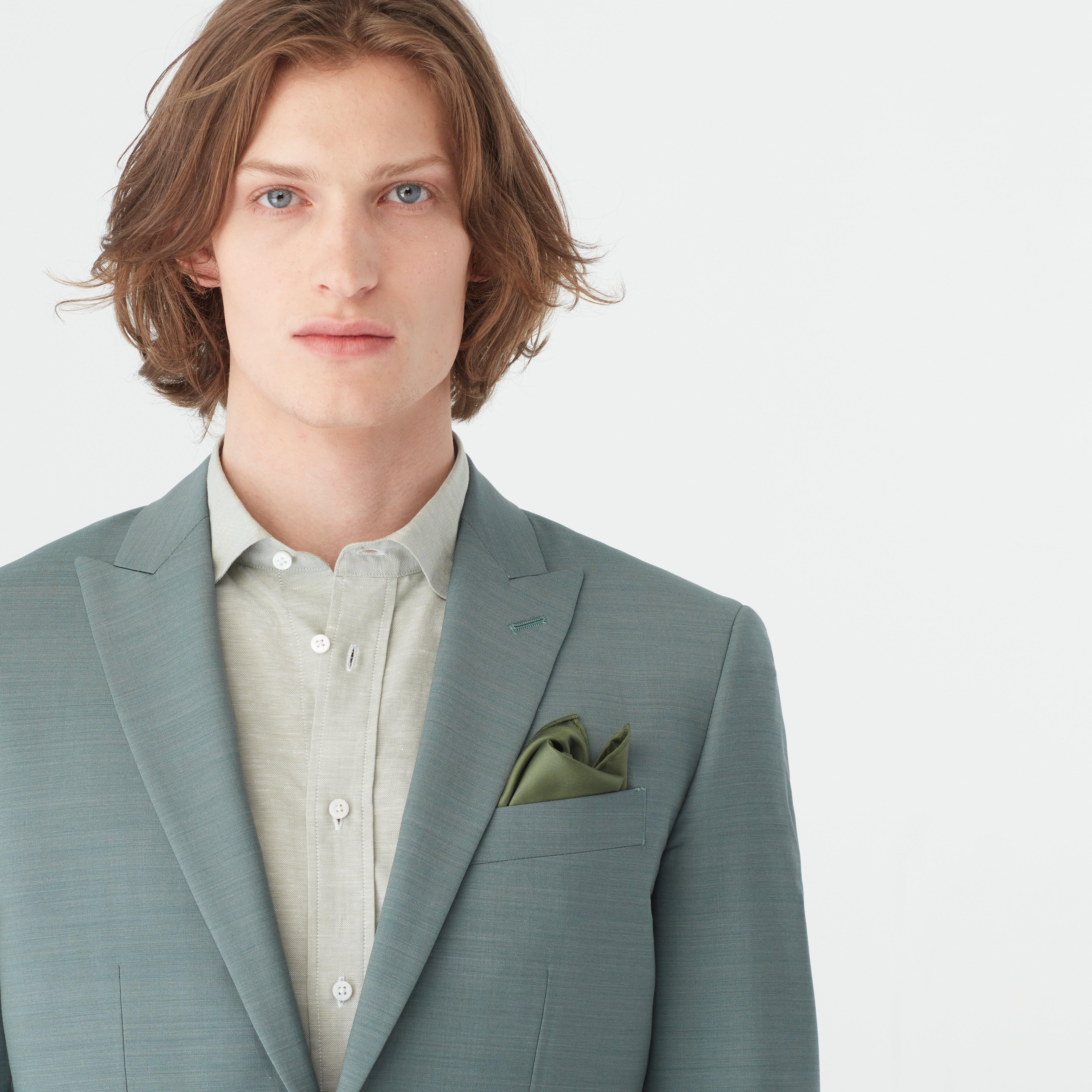 Product thumbnail 6 Green suit - Hamilton Solid Design from Luxury Indochino Collection