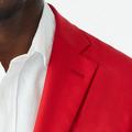 Product thumbnail 6 Red suit - Harrogate Solid Design from Luxury Indochino Collection