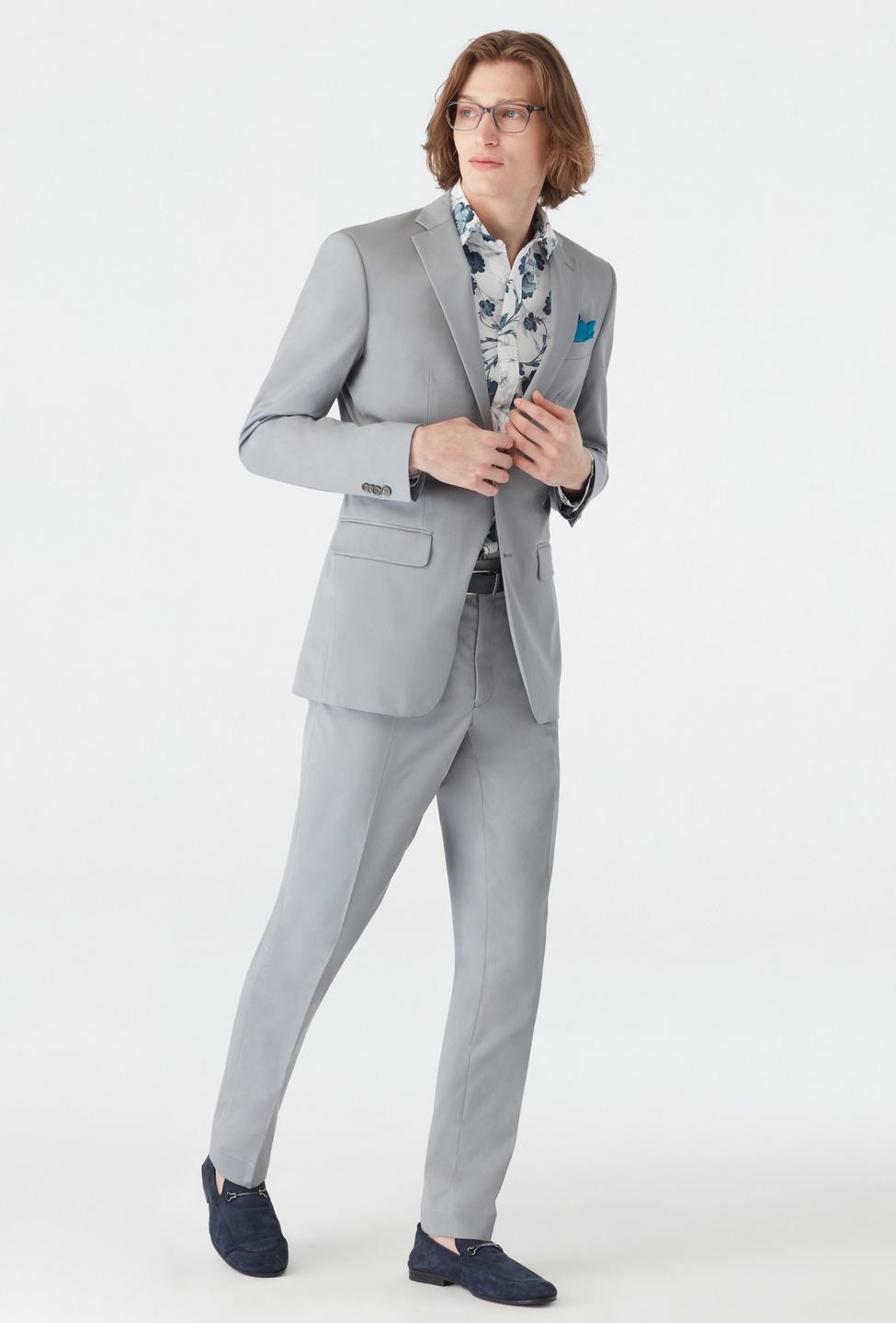 indochino.com | Hartley Cotton Stretch Dove Gray Suit