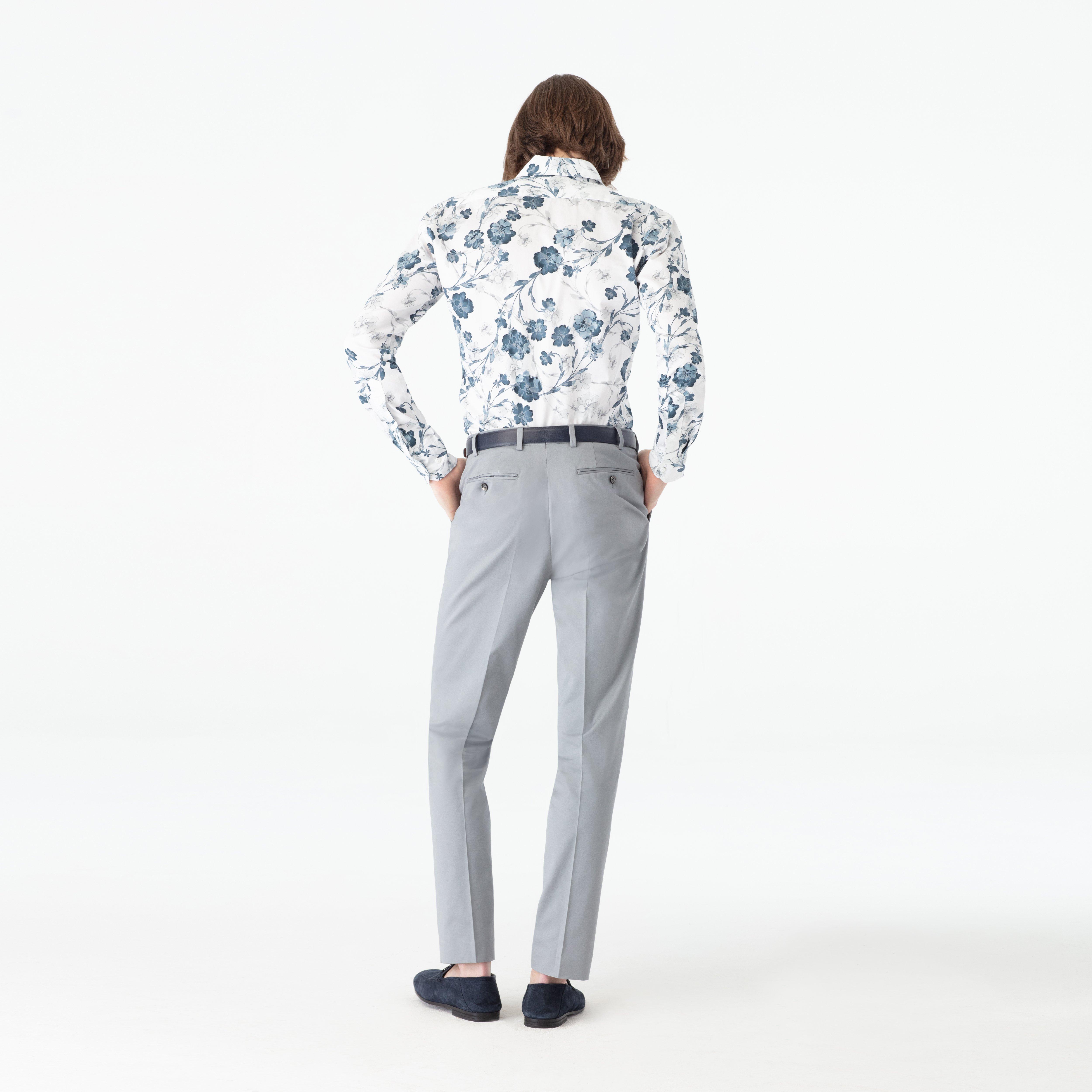 Product thumbnail 2 Gray pants - Solid Design from Premium Indochino Collection