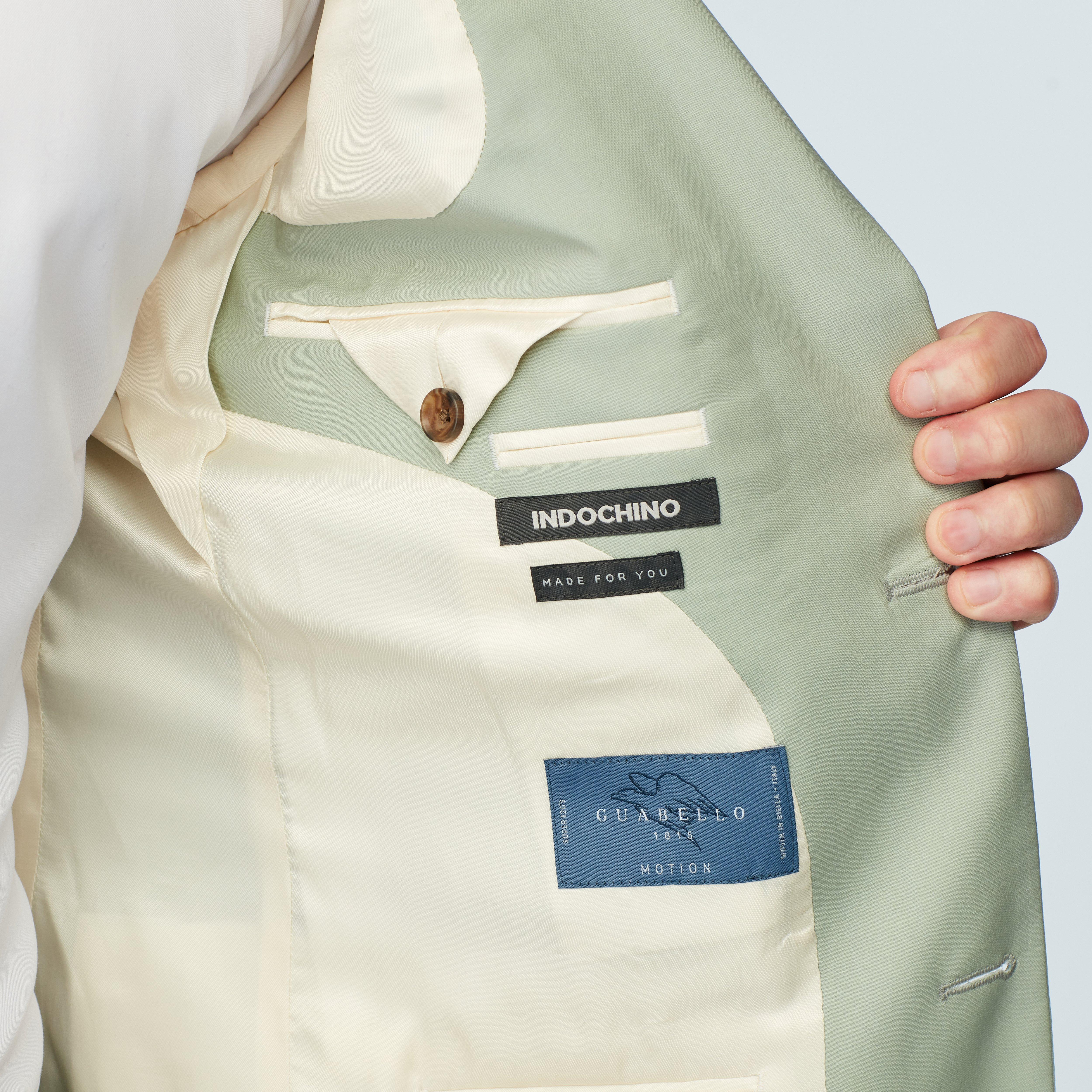 Product thumbnail 3 Green blazer - Solid Design from Indochino Collection