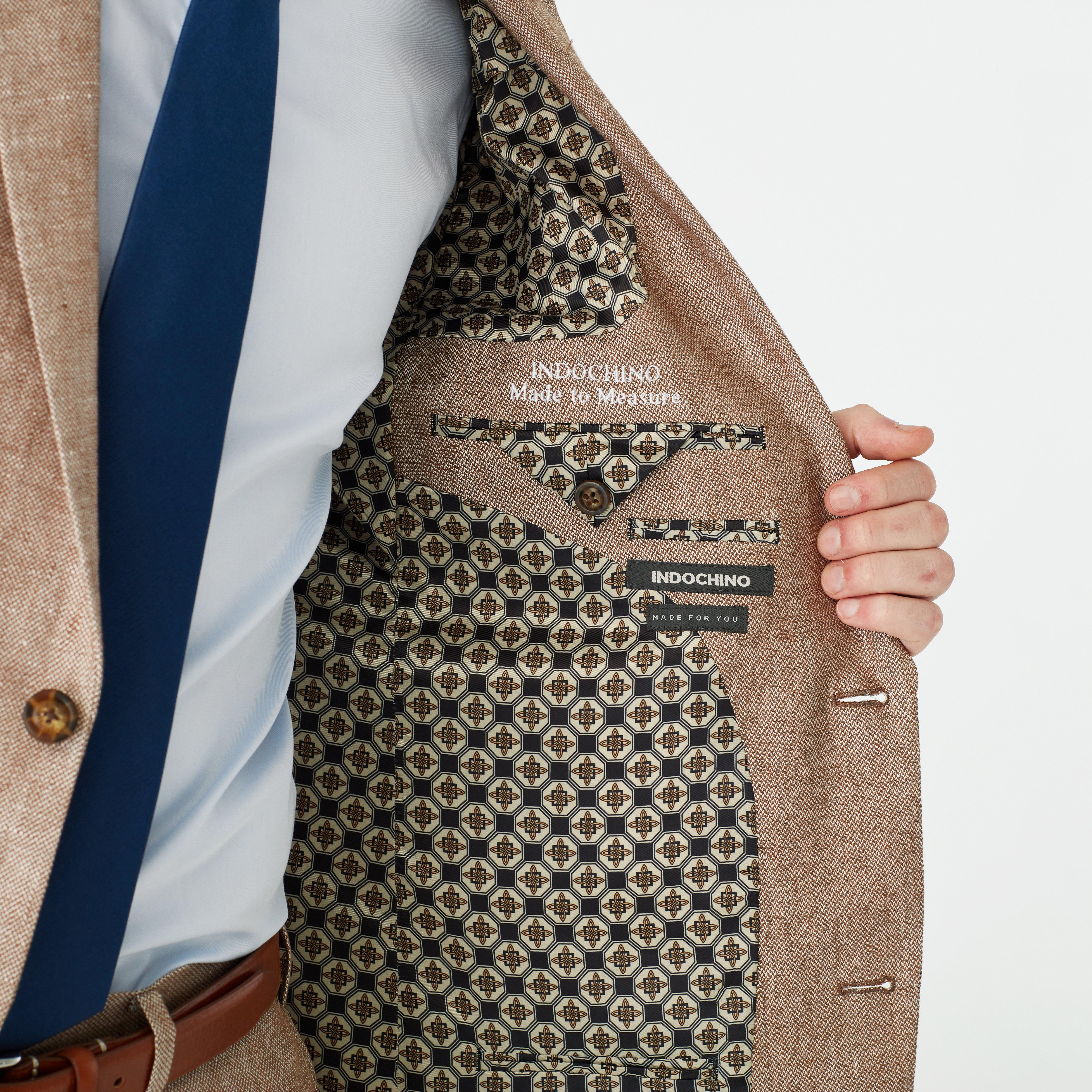 Product thumbnail 5 Brown suit - Sailsbury Solid Design from Spring / Summer Indochino Collection