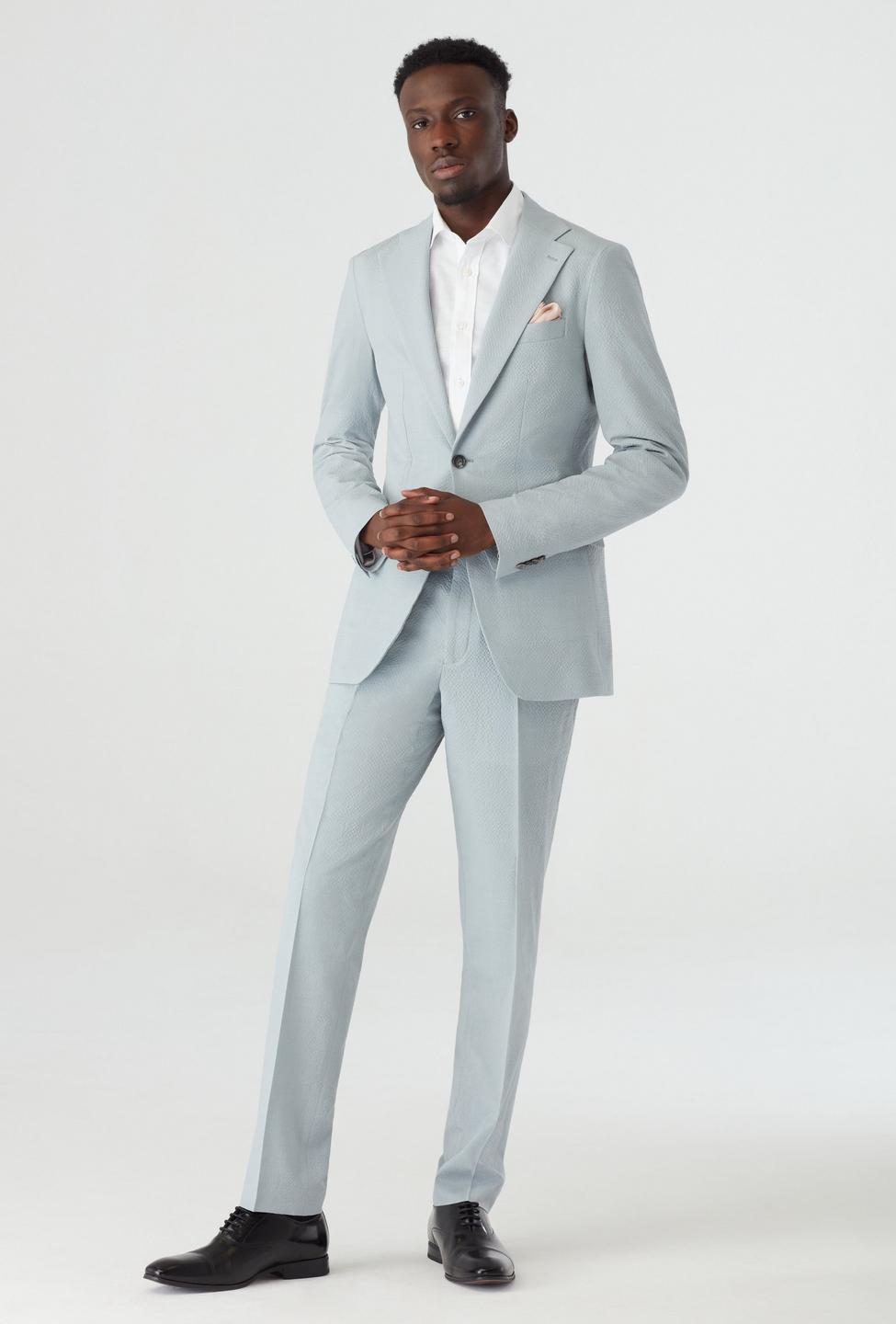Gray blazer - Solid Design from Seasonal Indochino Collection
